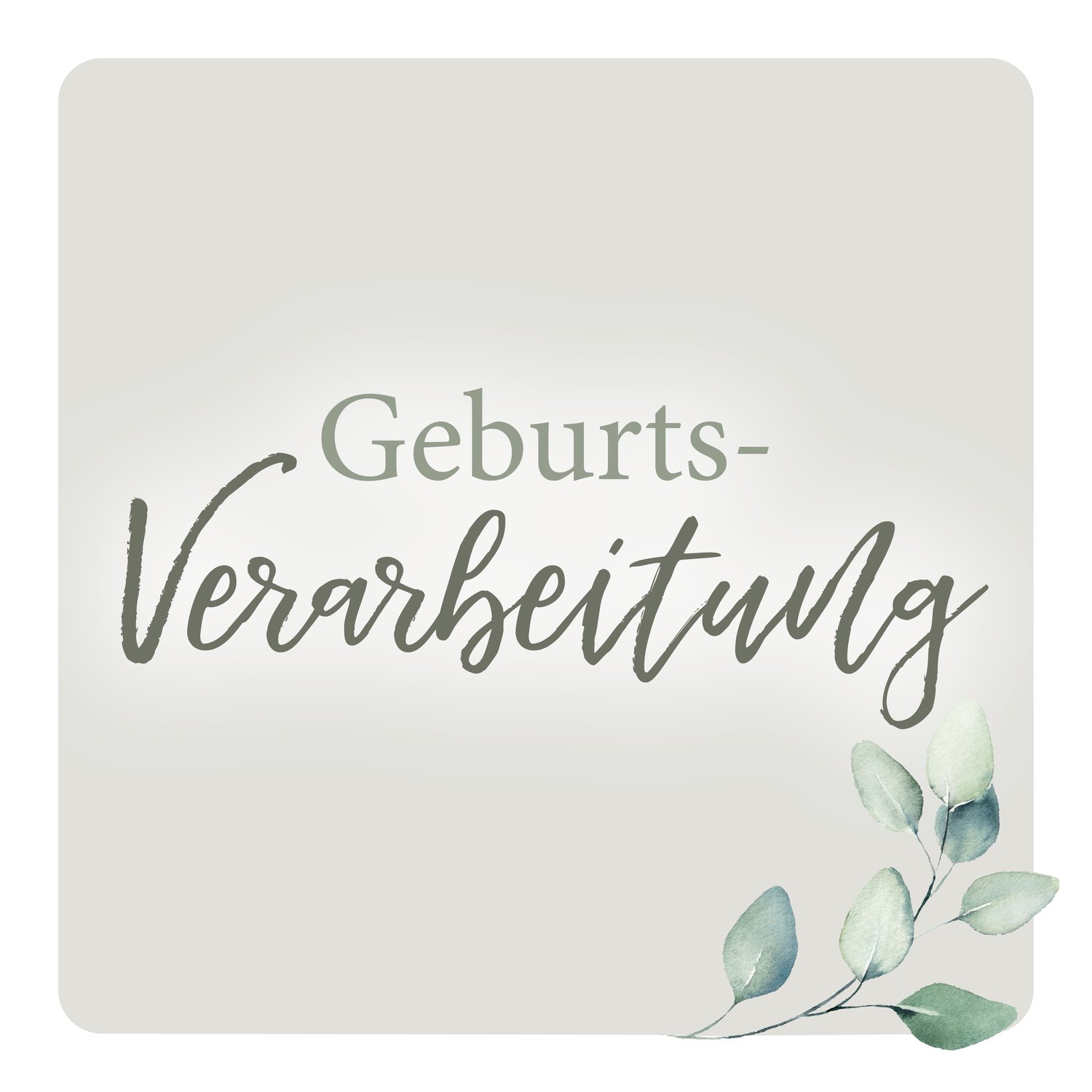 Geburtsverarbeitung