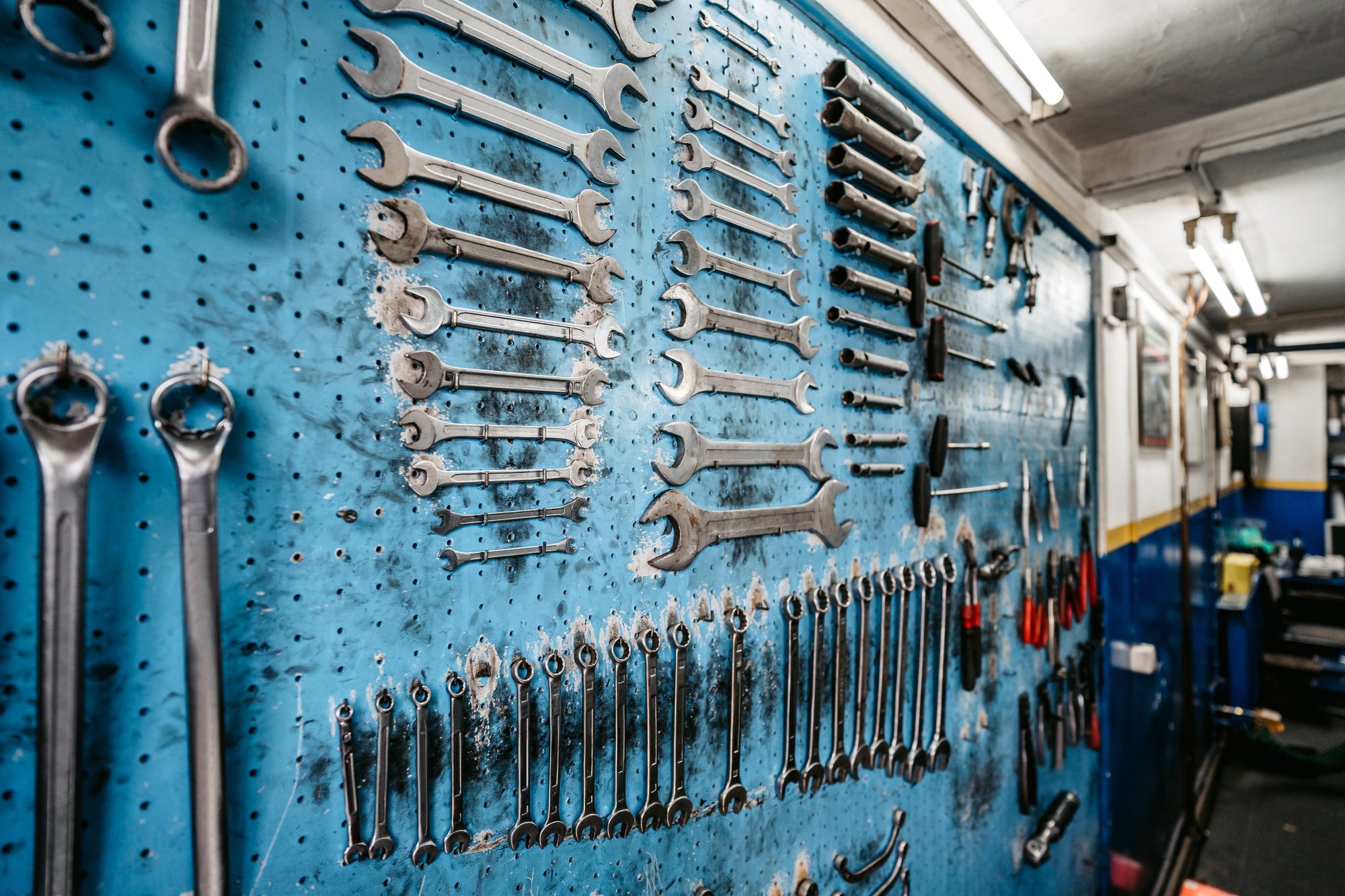 Die aufgeräumte Garage