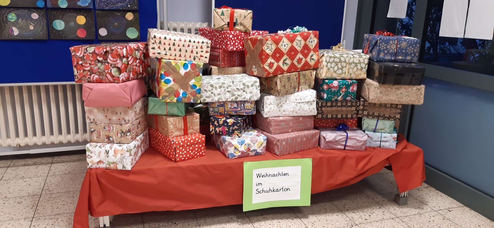 Weihnachten im Schuhkarton