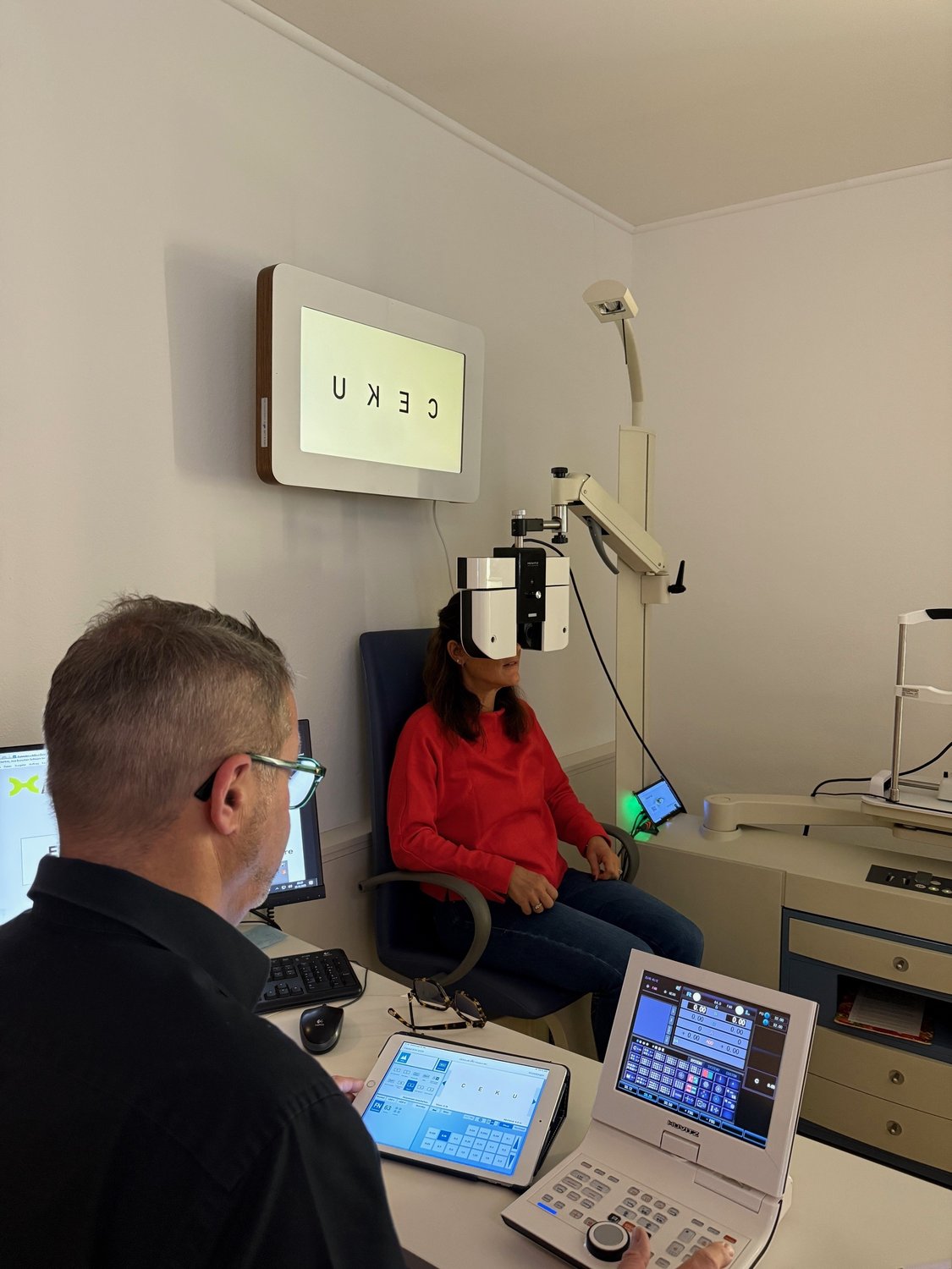 Sehtest ist Kundenservice