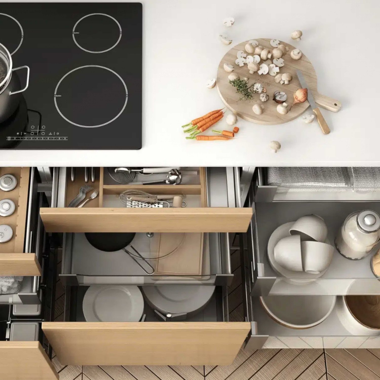 Maximizing Storage and Organization in Your Kitchen Remodel