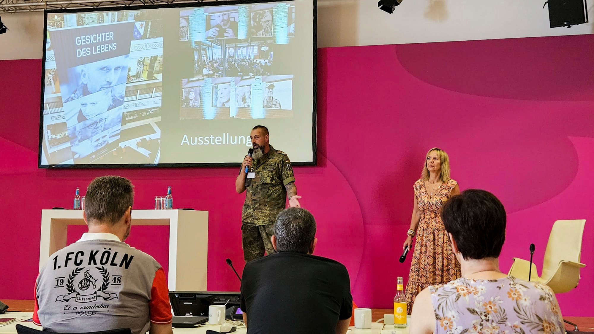 Gesichter des Lebens zu Gast bei der deutschen Telekom