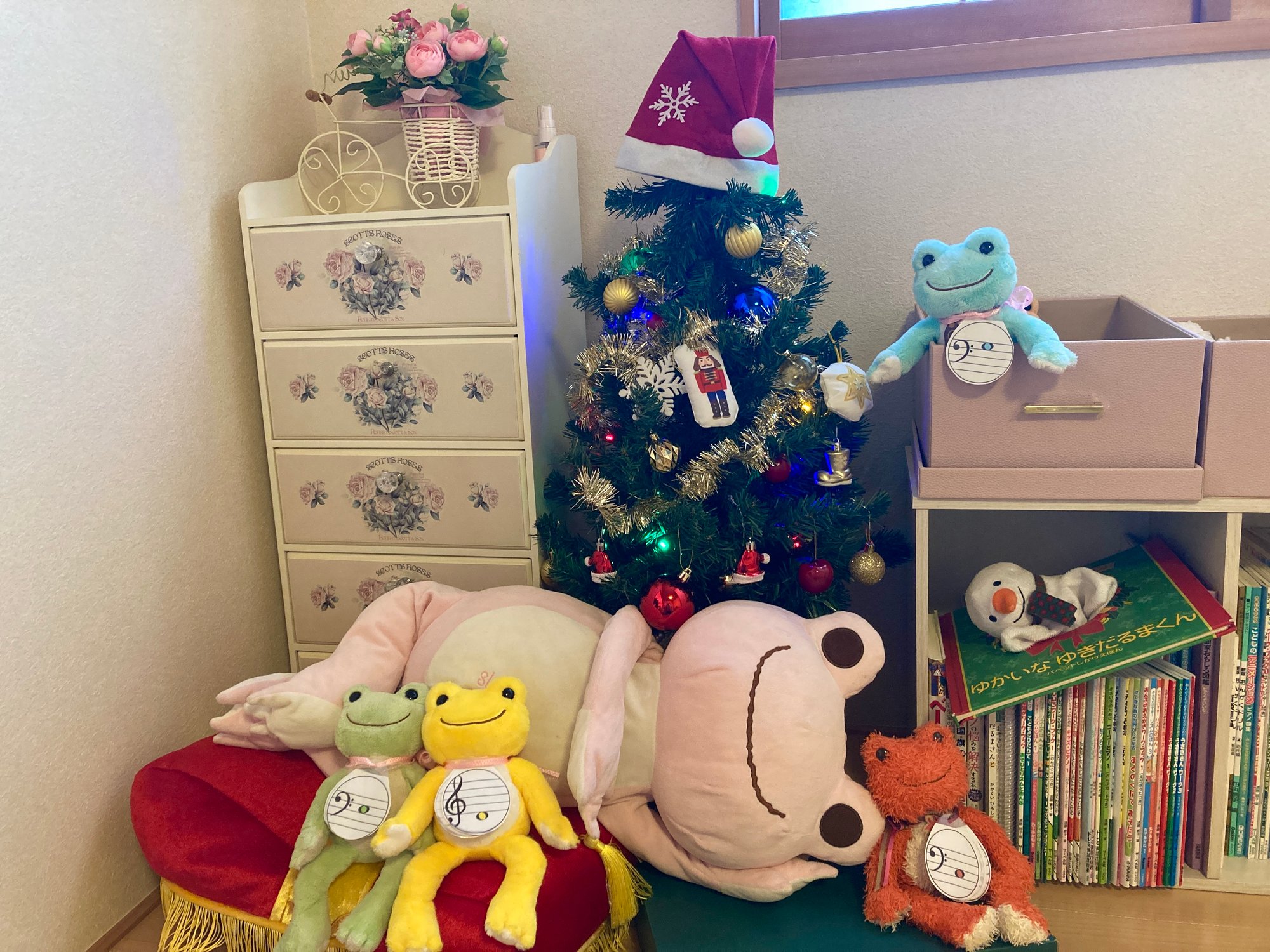 教室のクリスマスツリー