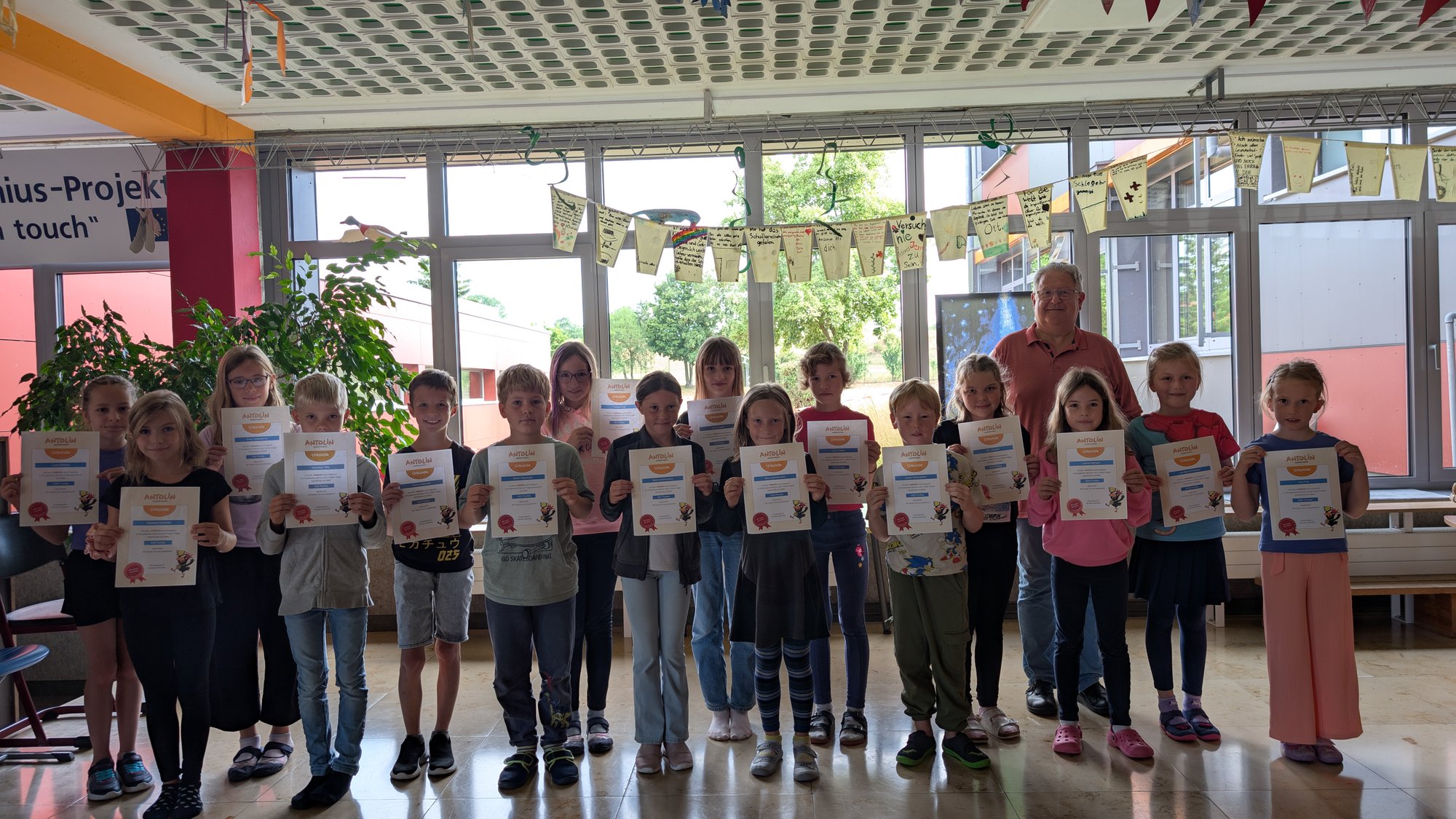 Schulversammlung zum Schuljahresende