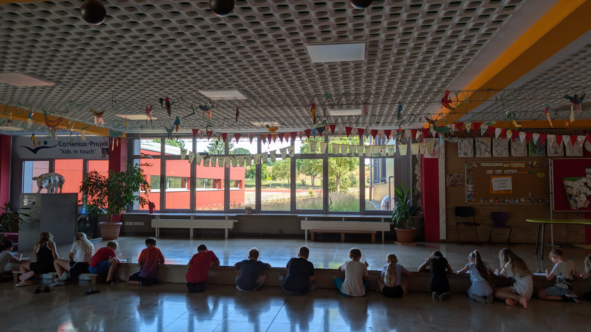 Hitzeschlacht im alten Schulhaus