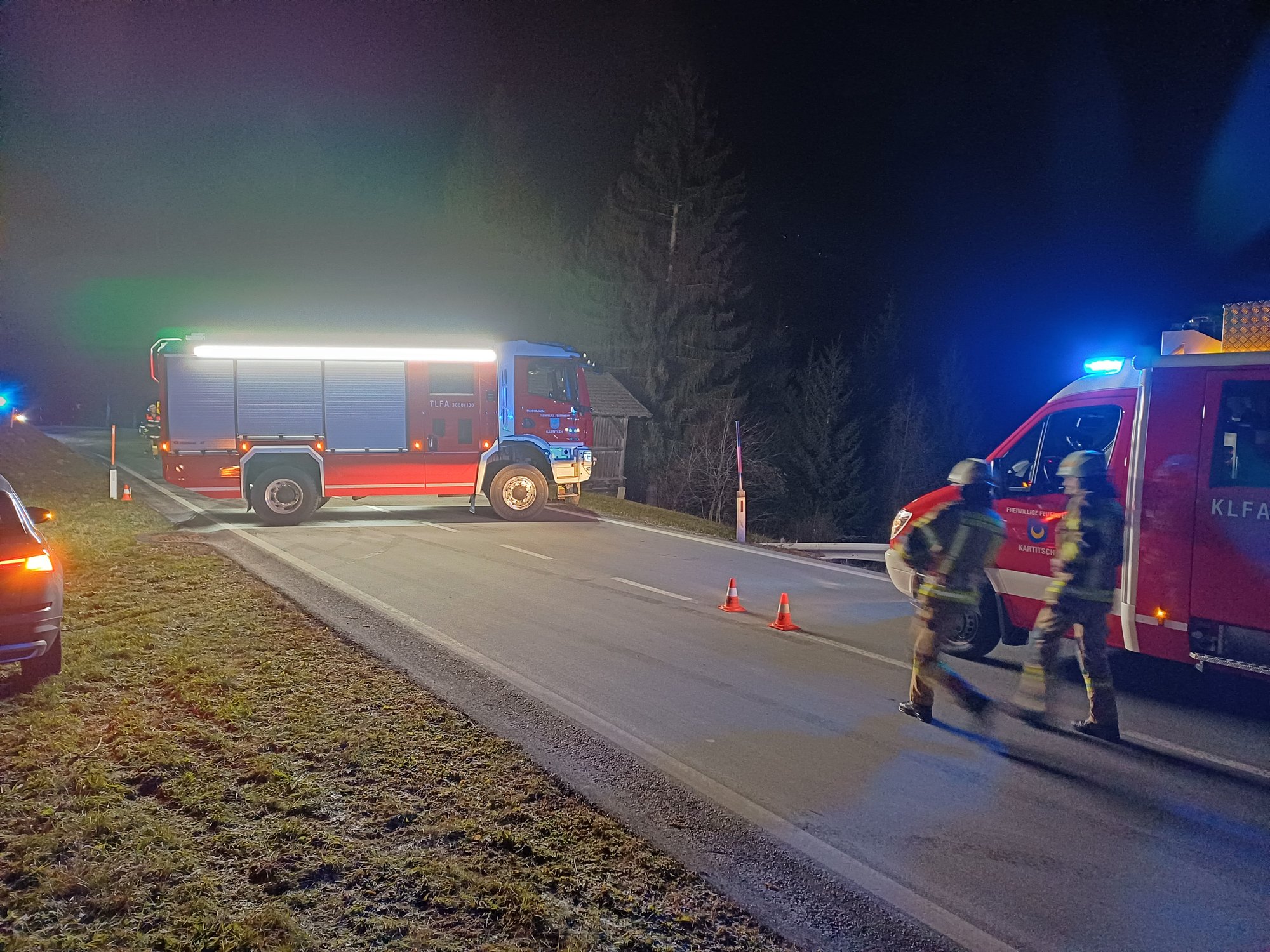 Einsatz 22-2024 VU Aufräumungsarbeiten