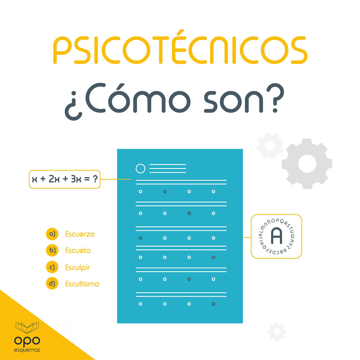 ¿Cómo son los psicotécnicos de la Oposición a Auxiliar Administrativo del Estado?