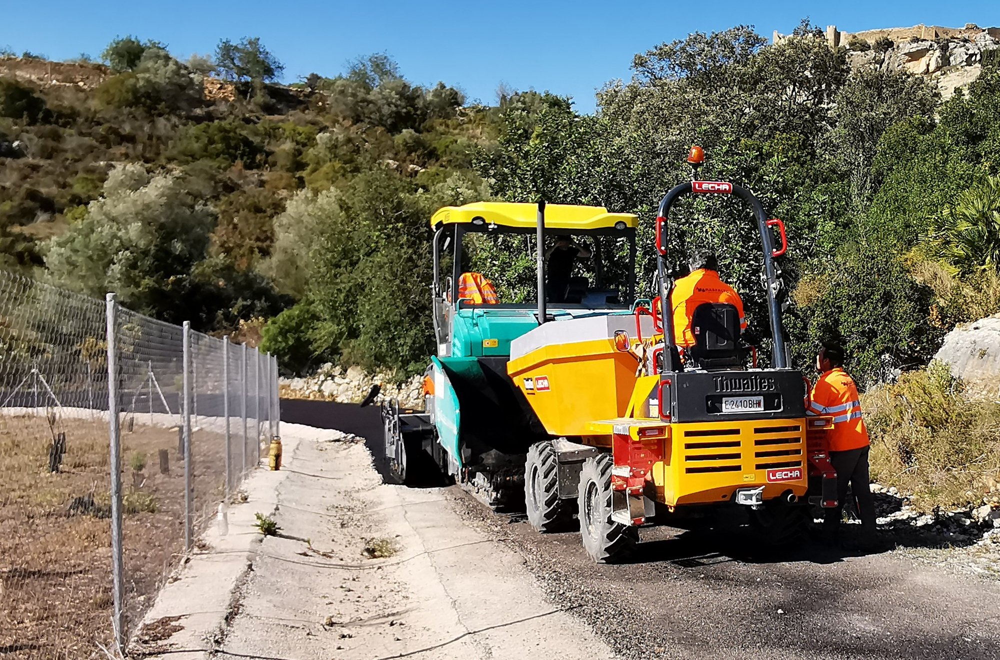 Acondicionamiento caminos rurales Cervera del Maestre 2023