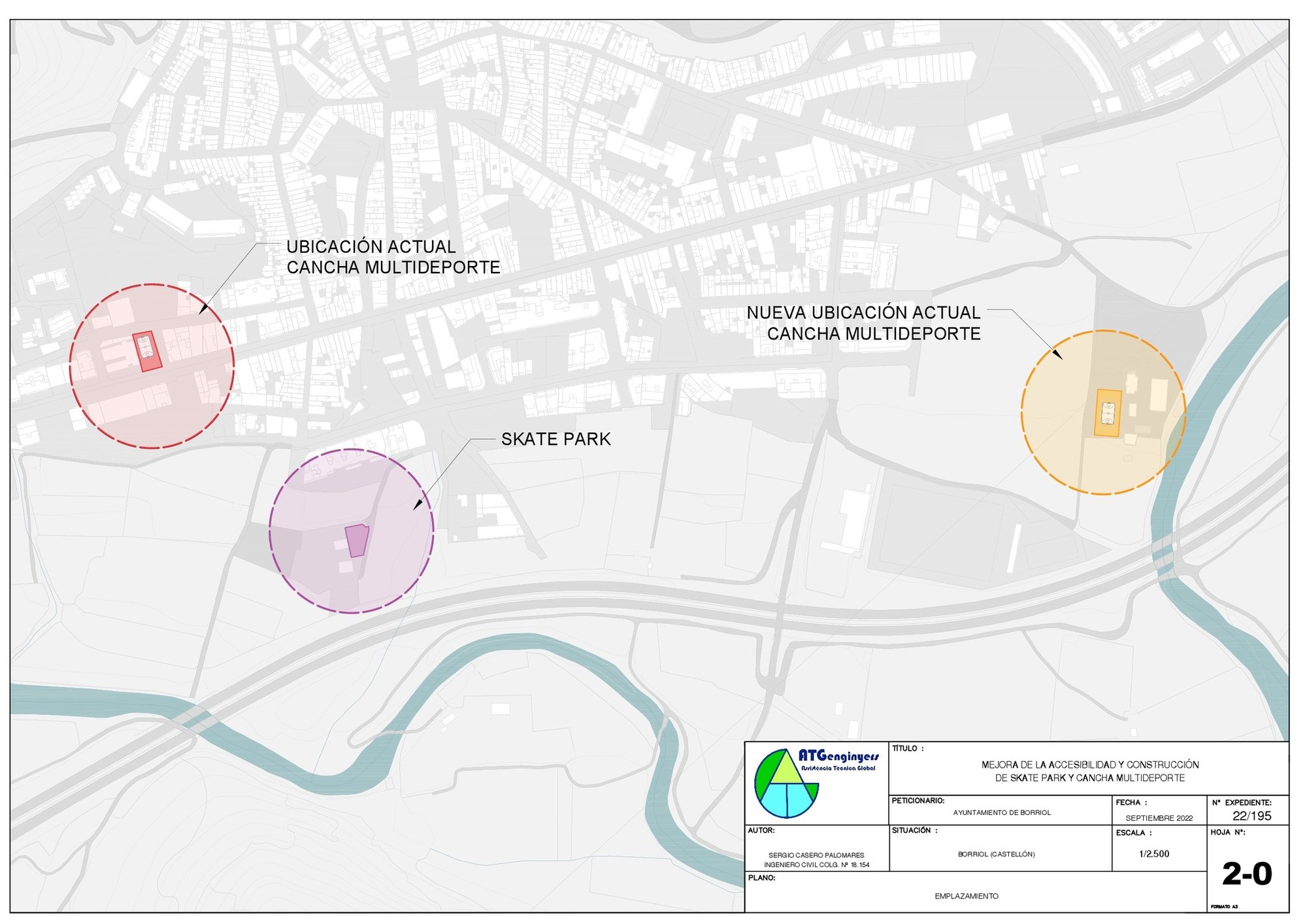Mejora de la accesibilidad y construcción de skate park y cancha multideporte
