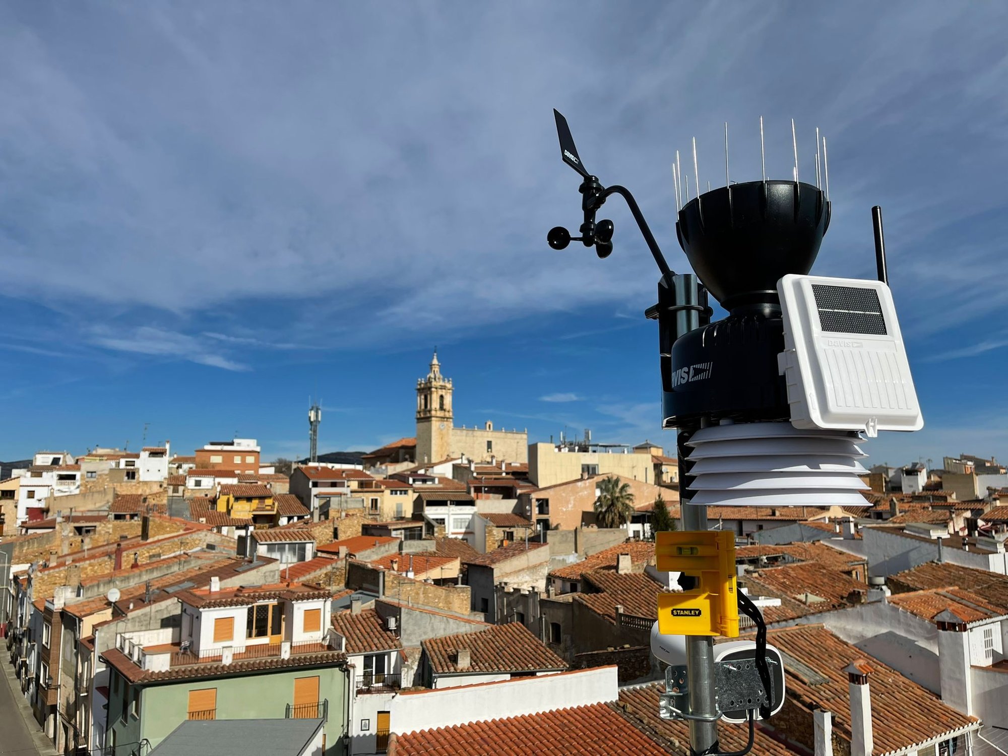 Estaciones meteorológicas en los 8 municipios de la Mancomunidad del Alt Maestrat