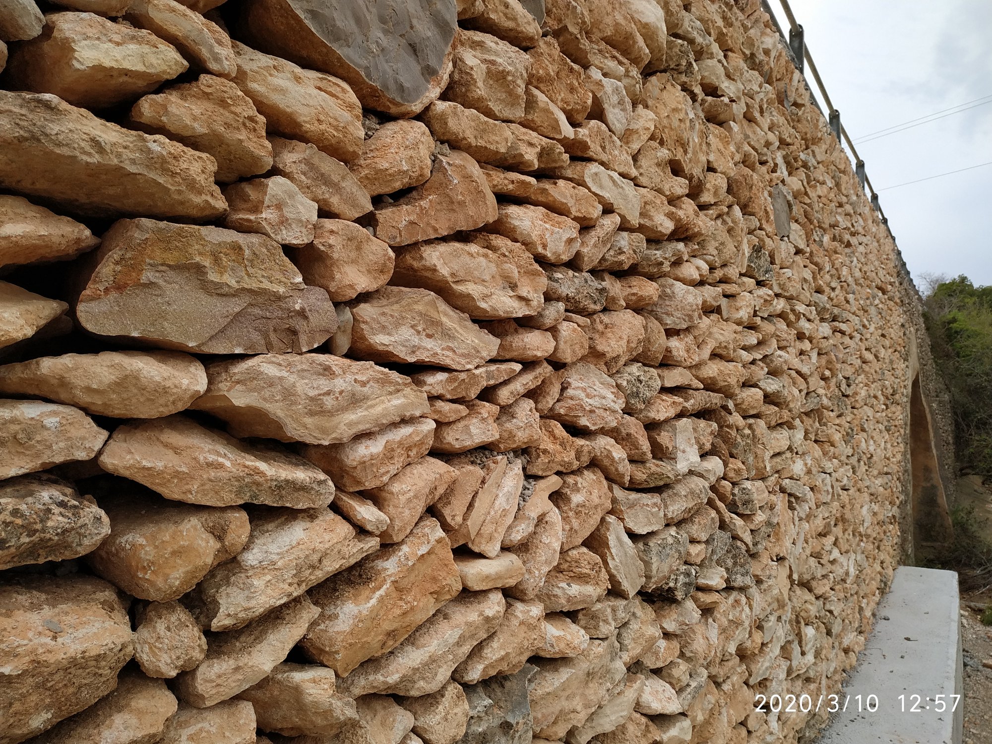 Reparación daños puente camino de Ulldecona. Cálig.