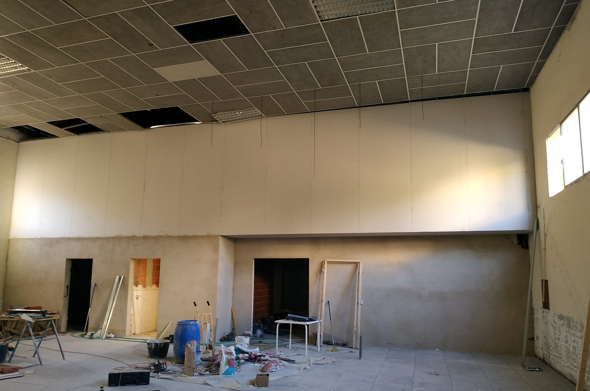 Adecuación pabellón polifuncional de Todolella