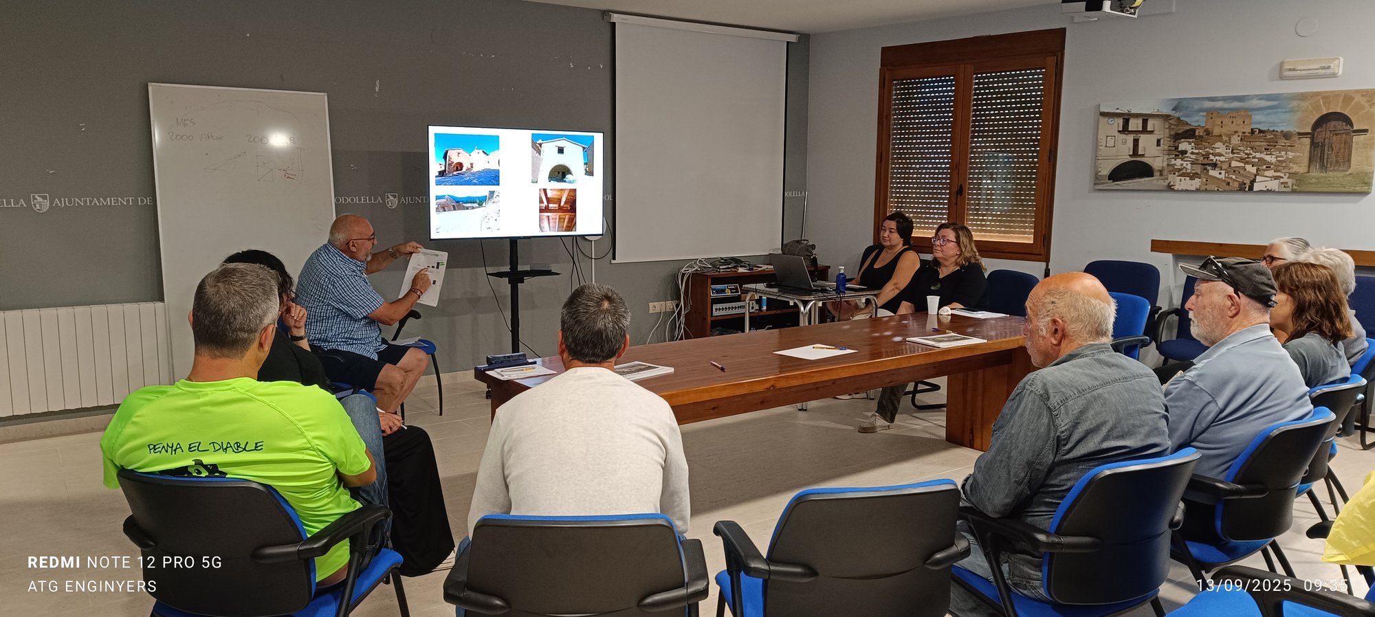 Reunión de seguimiento del grado de ejecución del Plan Conviure Todolella