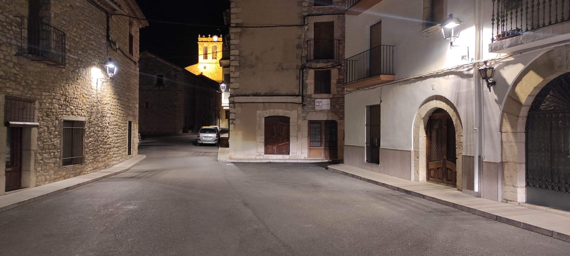 Mejora eficiencia energética alumbrado público de Catí