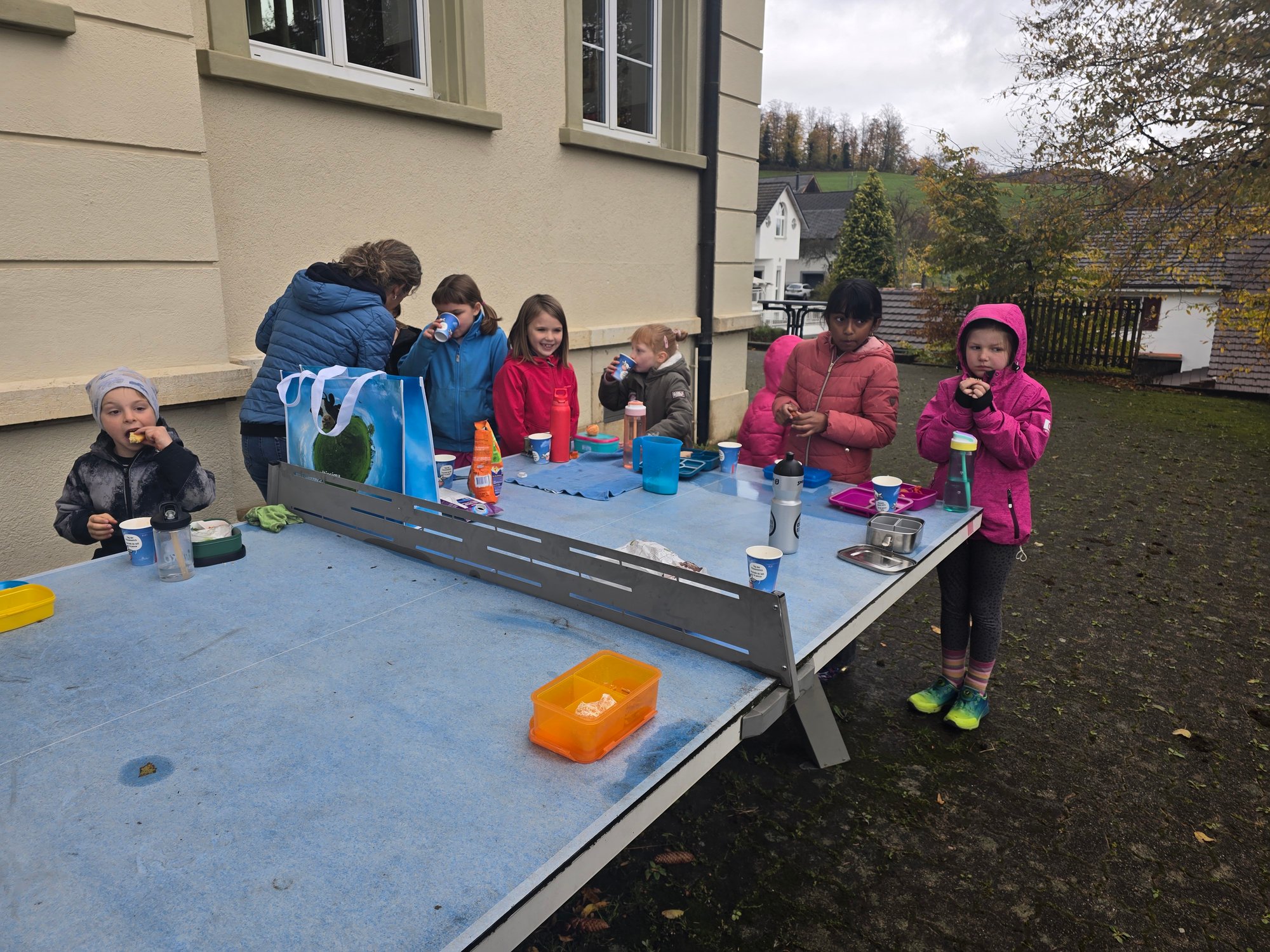 Pausenmilch in Lauwil