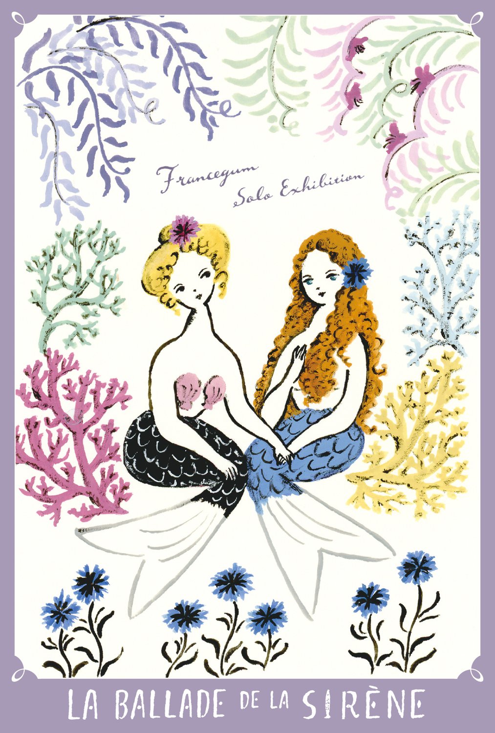 オンライン個展のお知らせ『人魚の唄』