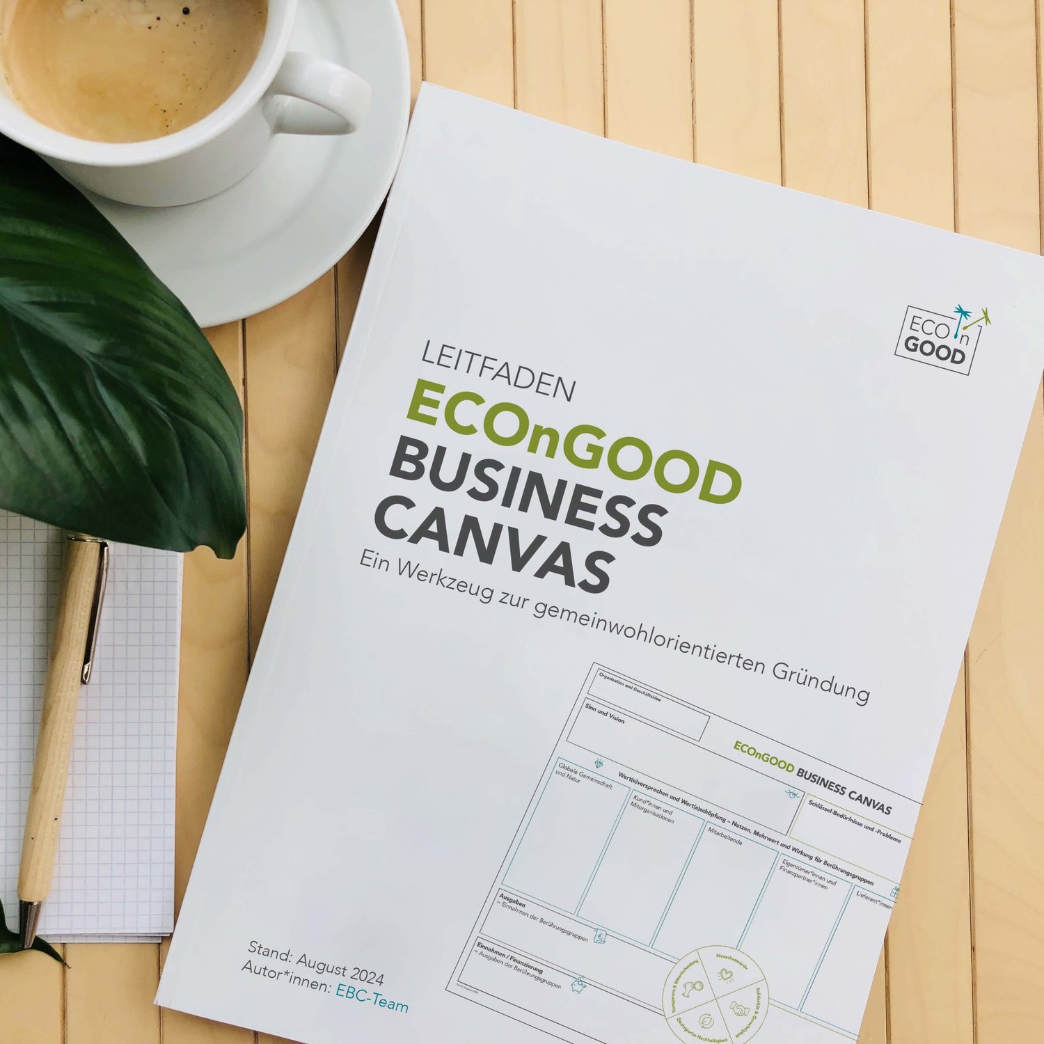 Gründen oder neu ausrichten mit dem ECOnGOOD Business Canvas, Webinar, 16. Juni, 17:15 Uhr