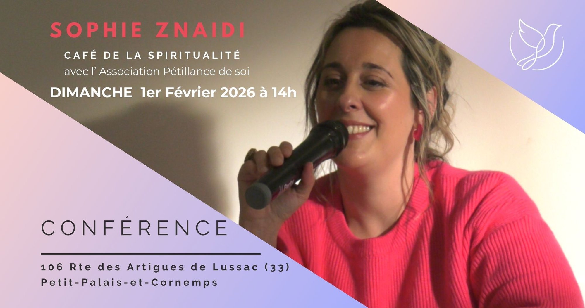 ☕ Café de la Spiritualité – Rencontre avec Sophie Znaïdi