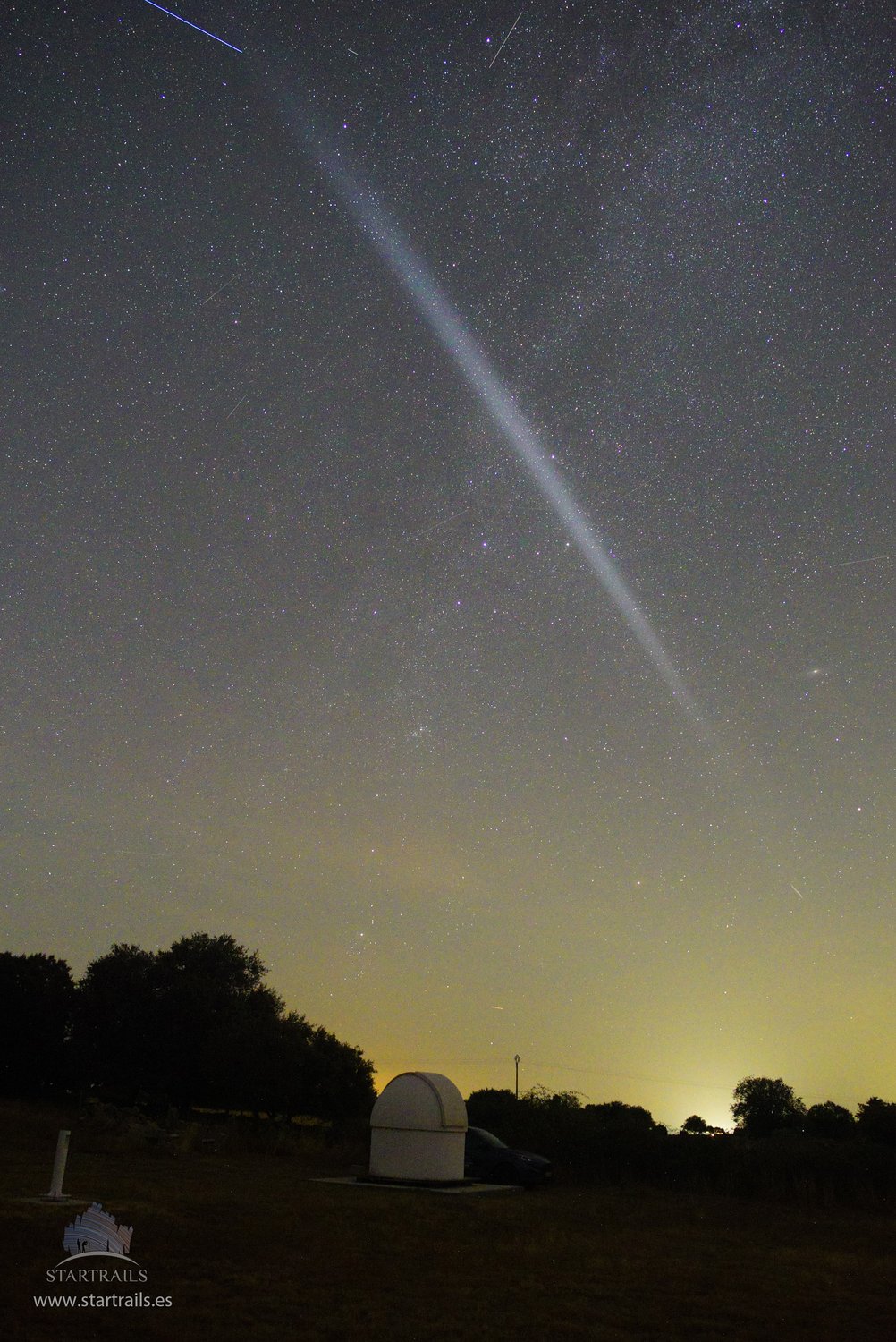 Algo extraño en el cielo