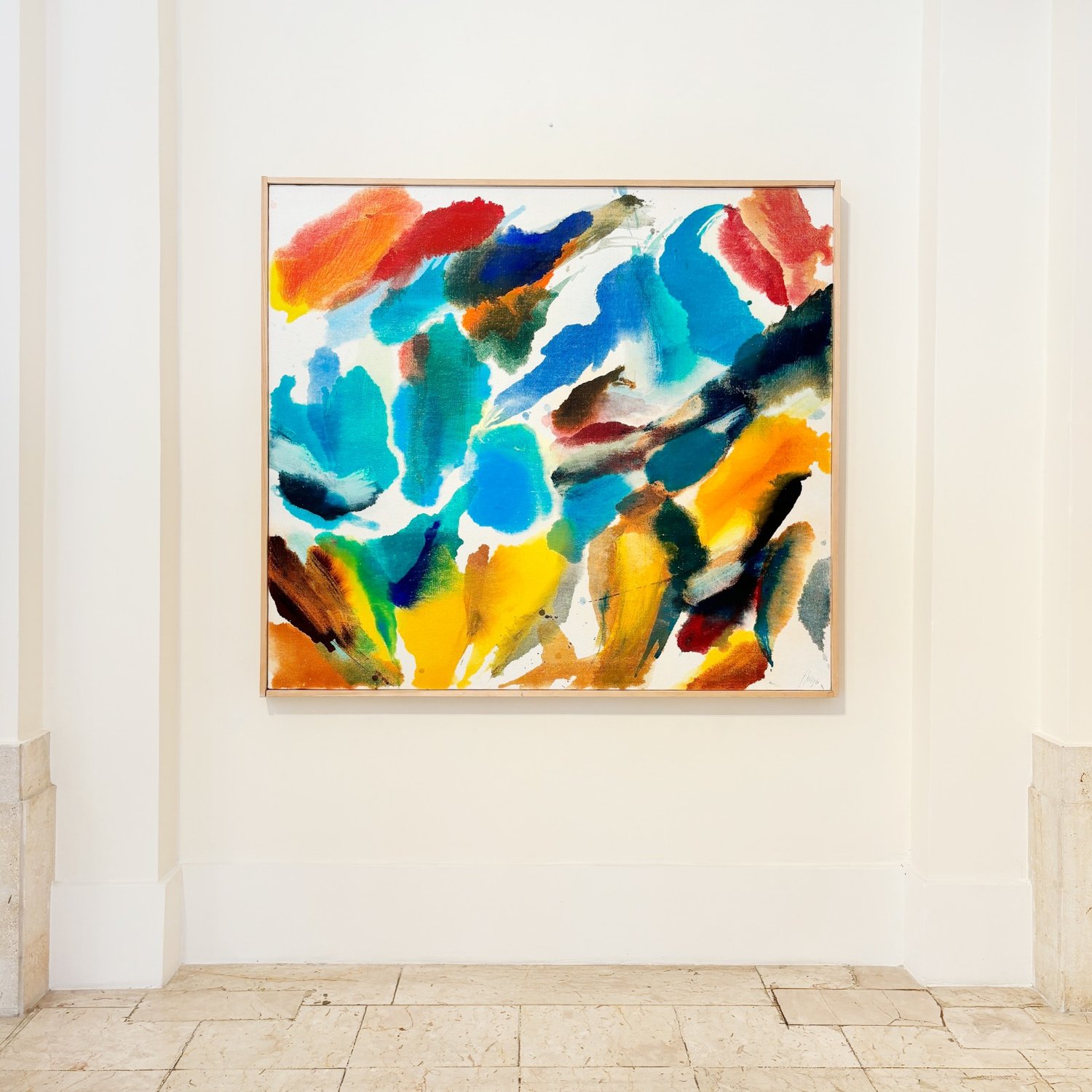 Wolfgang Hollegha in der galerie artziwna