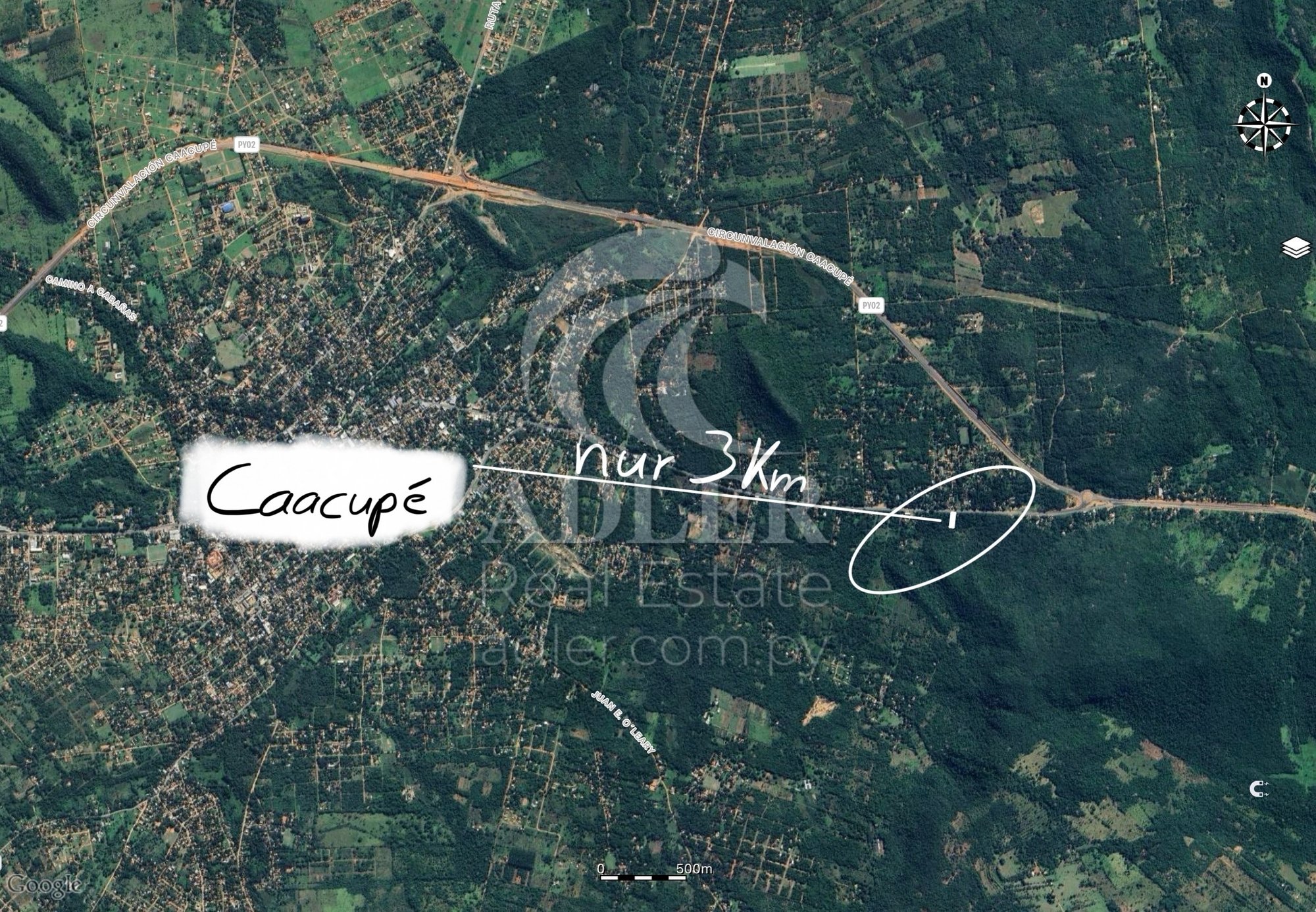 Unbegrenzte Möglichkeiten: Ihr neues Gewerbe-Grundstück in Caacupé! #adler363