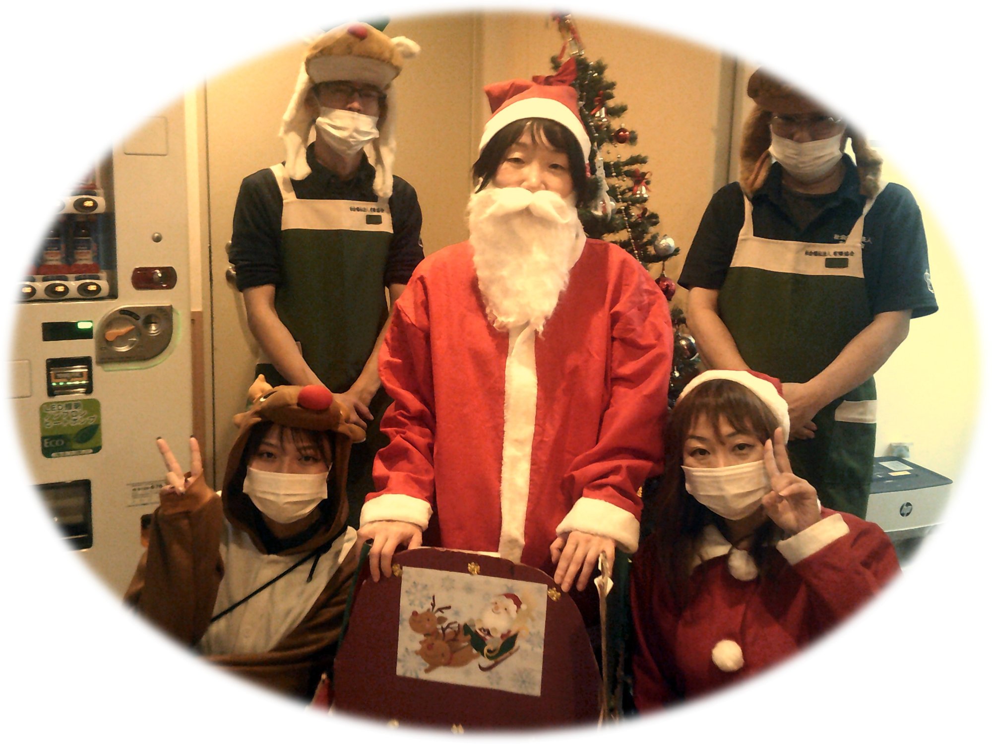 【都市型軽費老人ホームはるかぜ】２０２５年度　クリスマス会