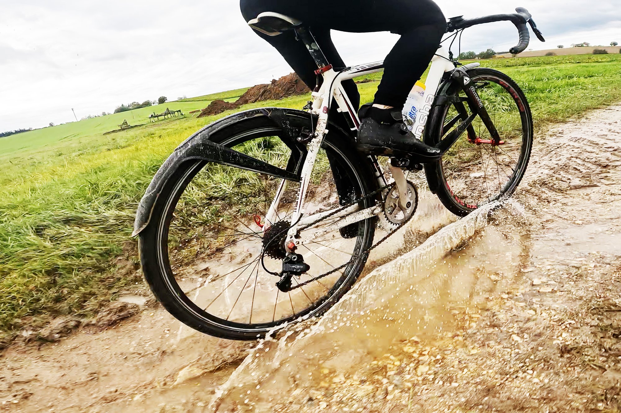 Universell montierbare Schutzbleche - Schutz vor Nässe von unten