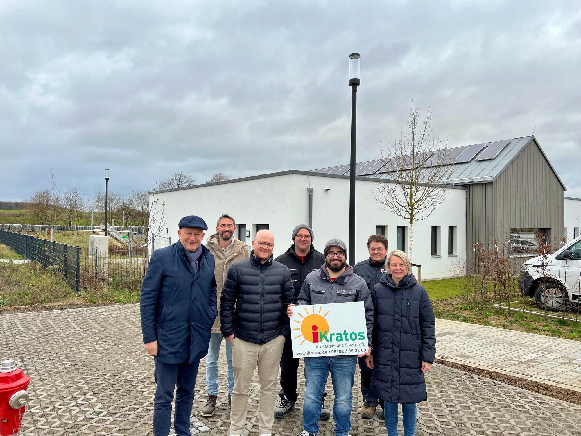 Solaranlage von iKratos GmbH für die Kita Sportfeldspatzen im Markt Eggolsheim