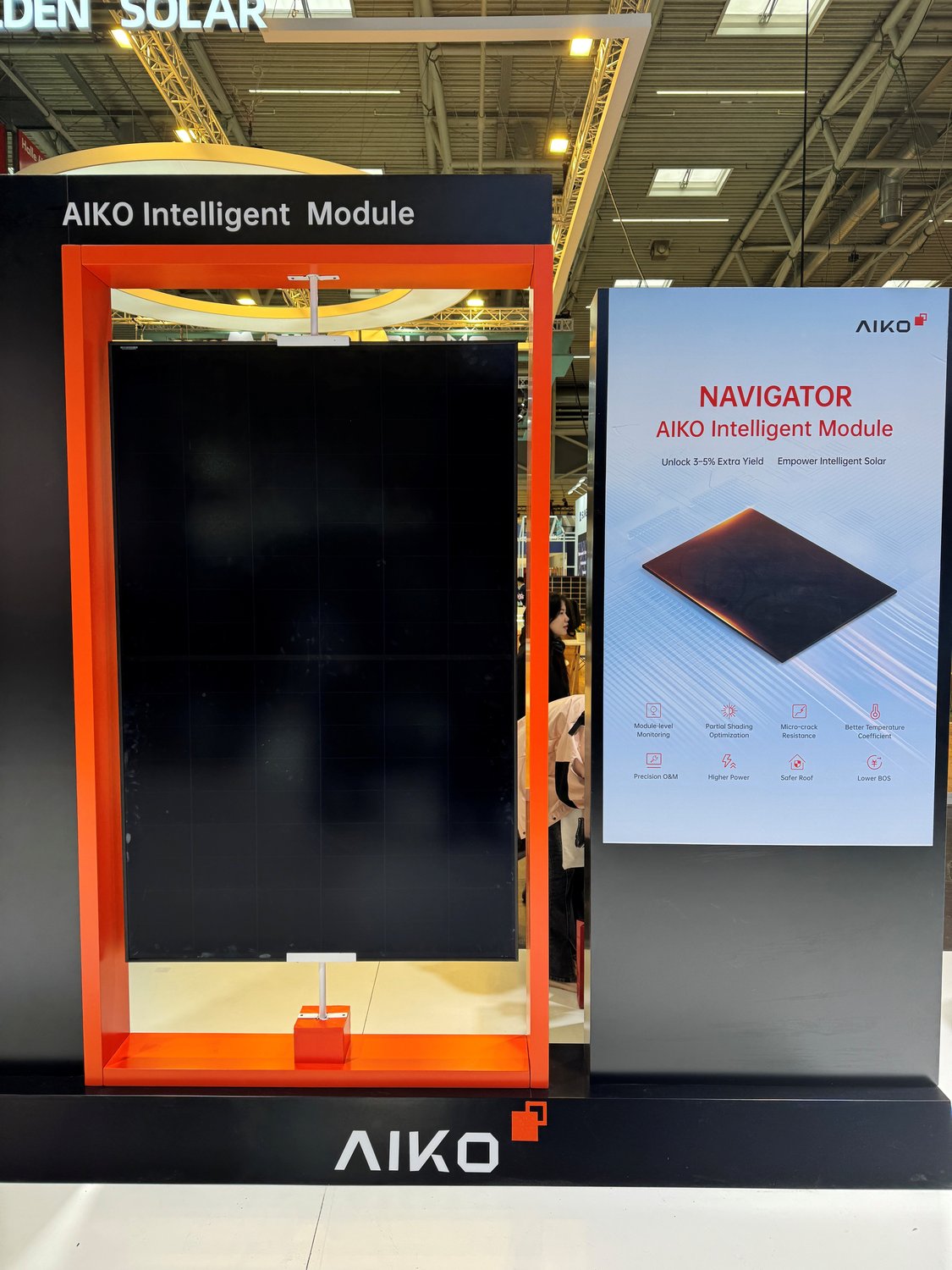 Aiko Solar stellt intelligentes Solarmodul "Navigator" vor