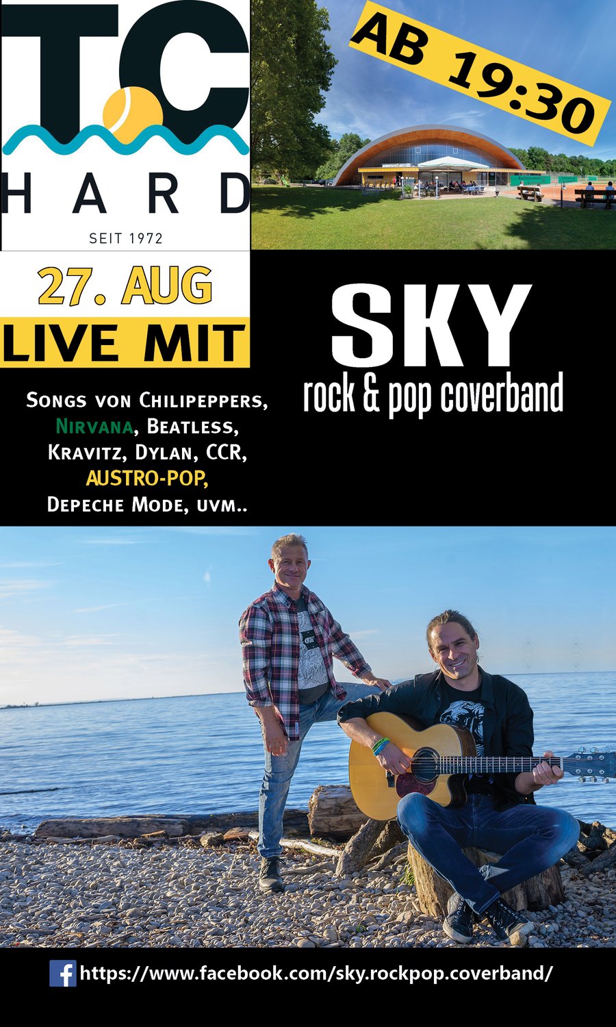 Sky Live beim Tennisclub Hard  "Meisterschaft"