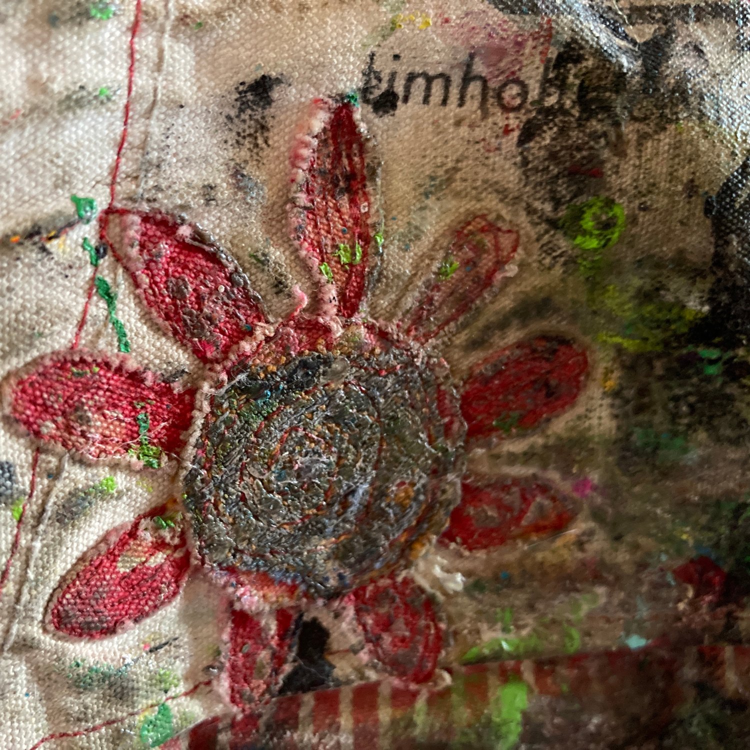 out with the old, in with the new.. upcycling my loved apron!