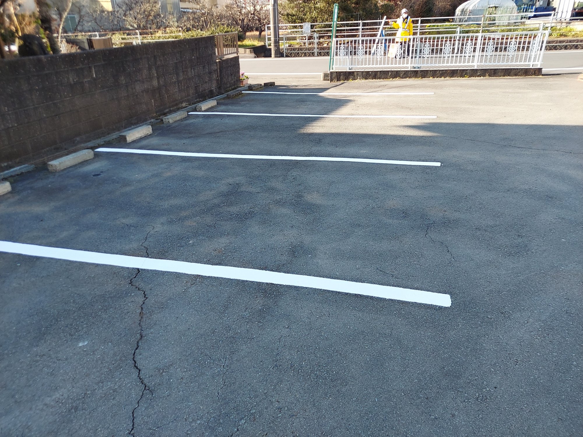 函南町Ｉ様邸ライン塗装工事実績