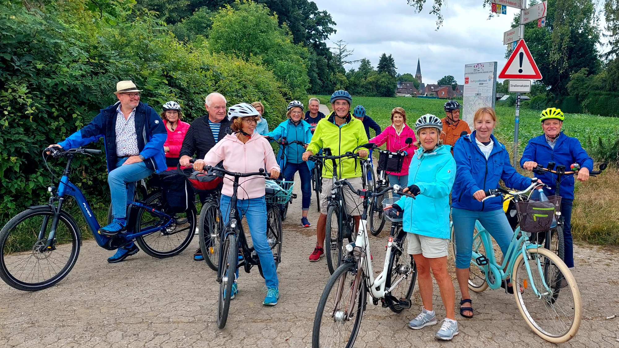 Fahrradtour zur Erftmündung