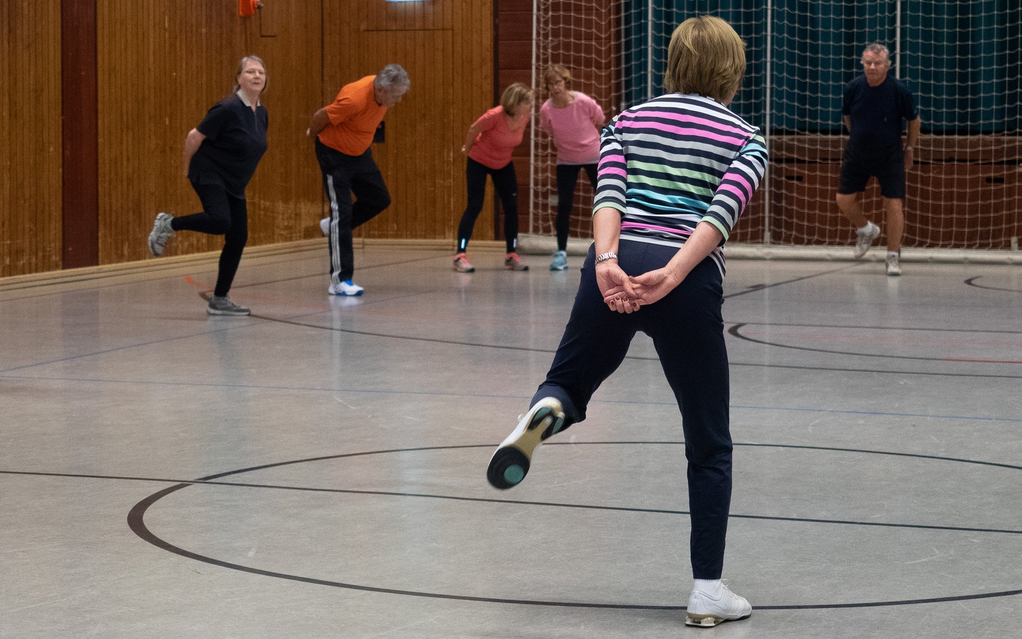 Biggis Abschied als Übungsleiterin