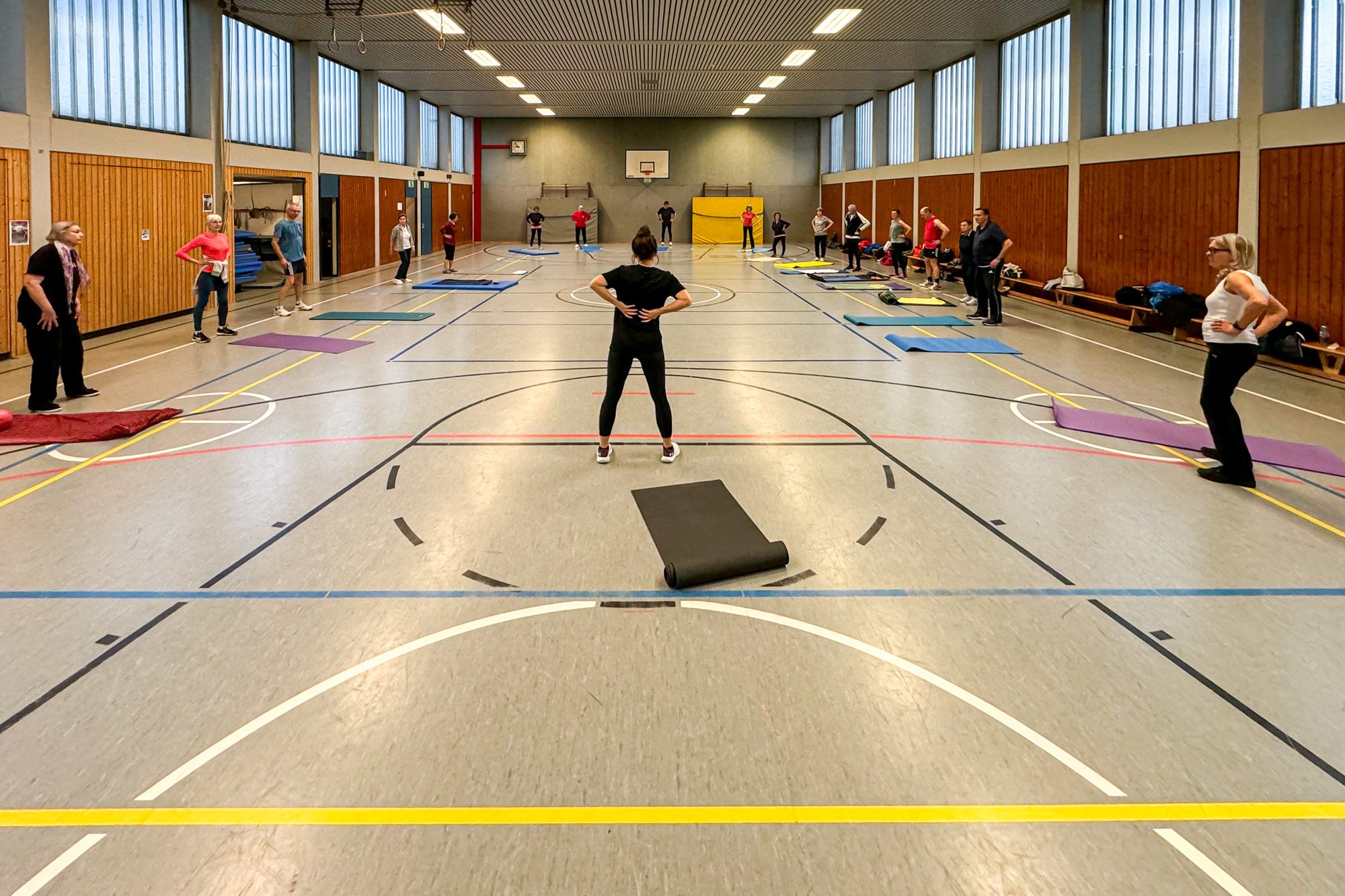 Starker Rücken und Beweglichkeit