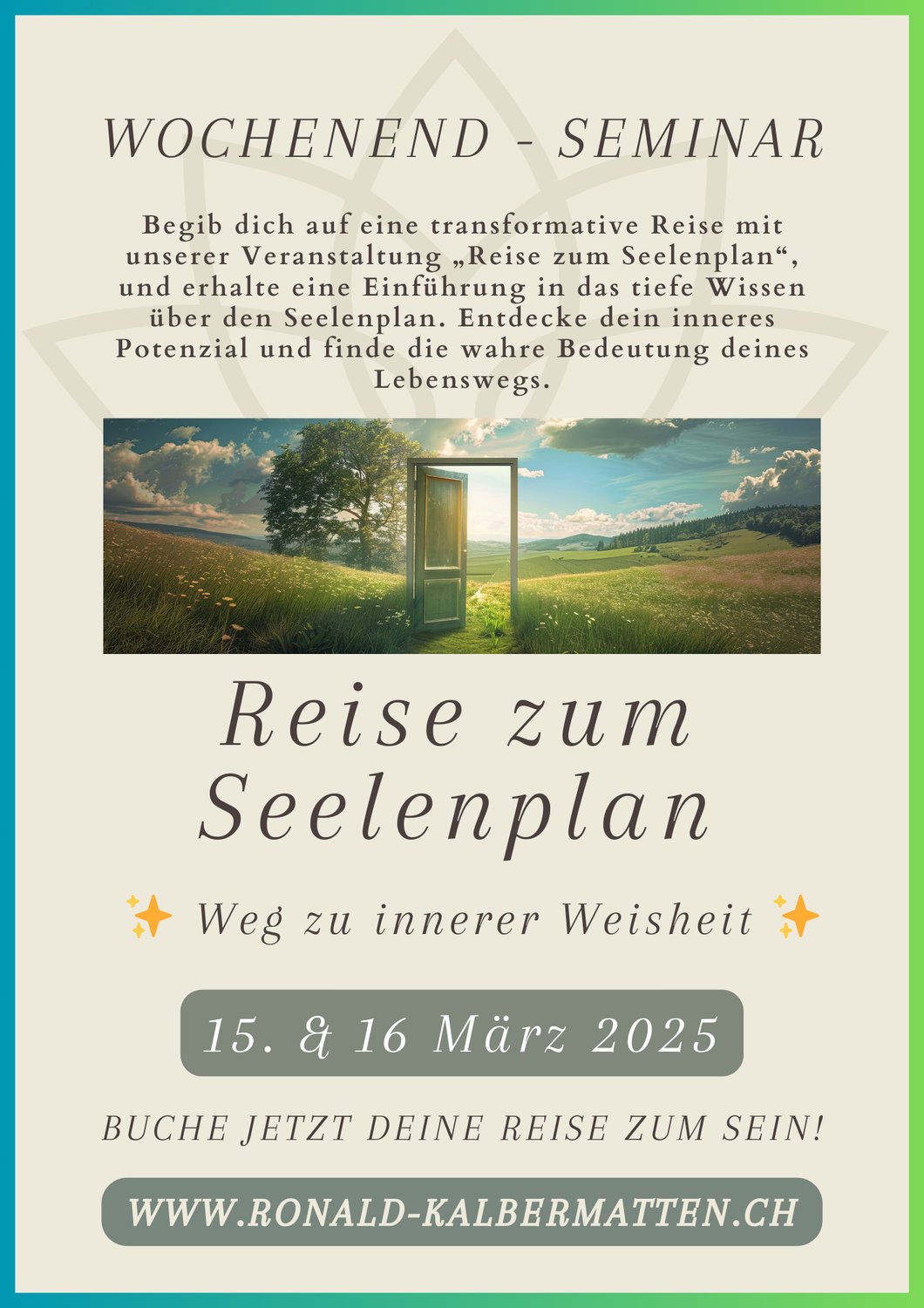 Entdecke die Freiheit für deine Seele