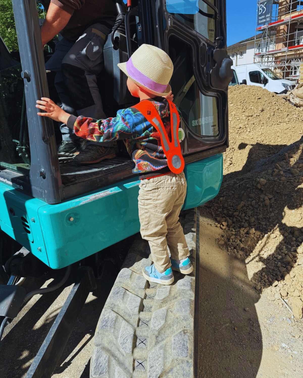 Kleine Auf zur Baustelle!