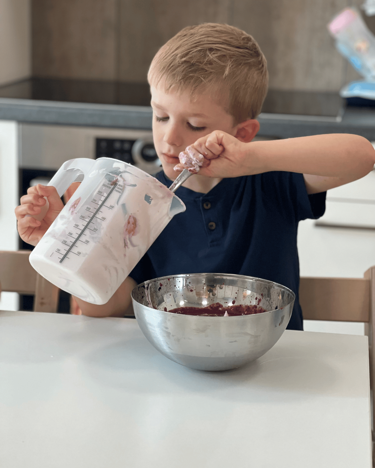 Selbst gemachte Glace