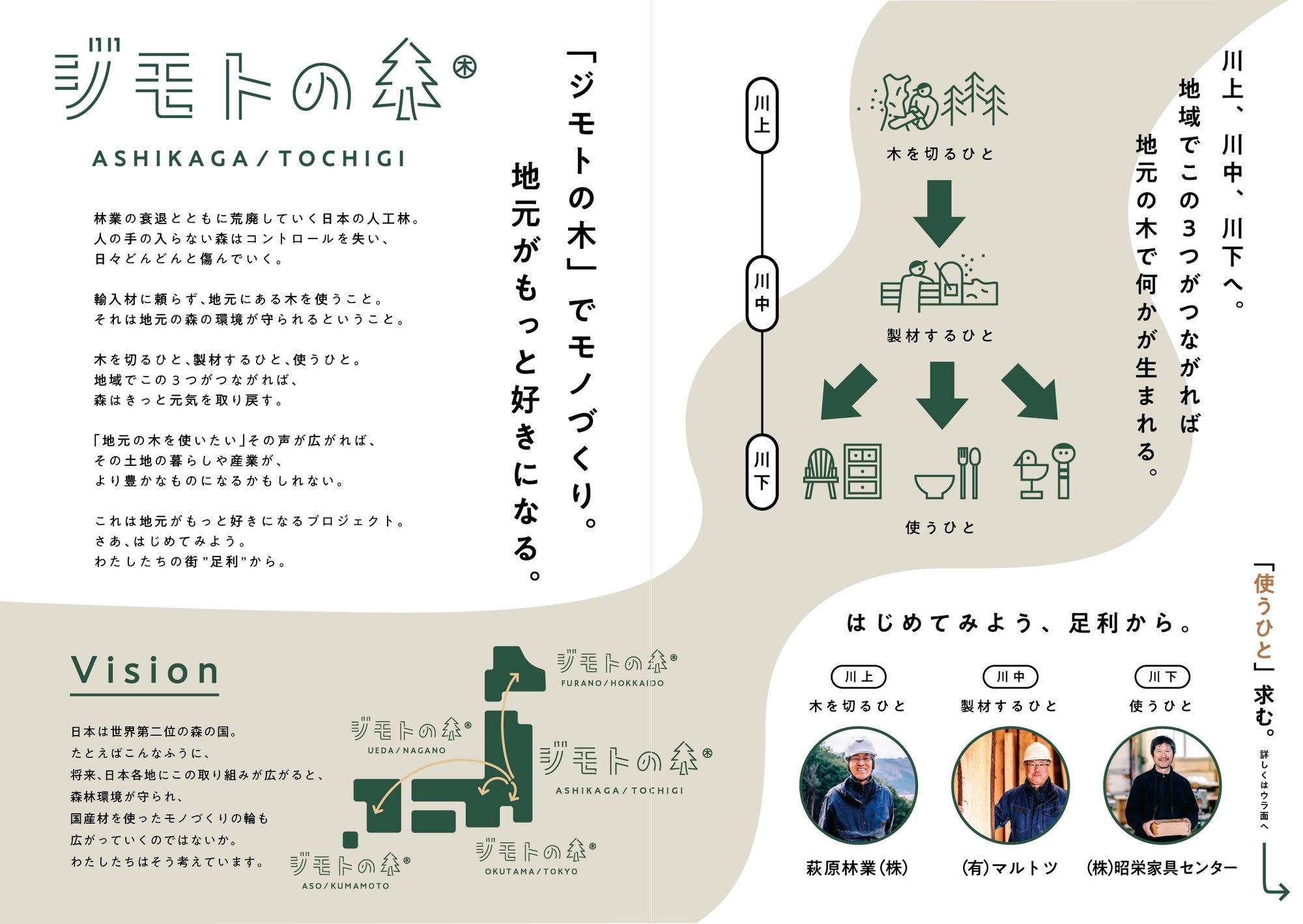 ジモトの木プロジェクト発足