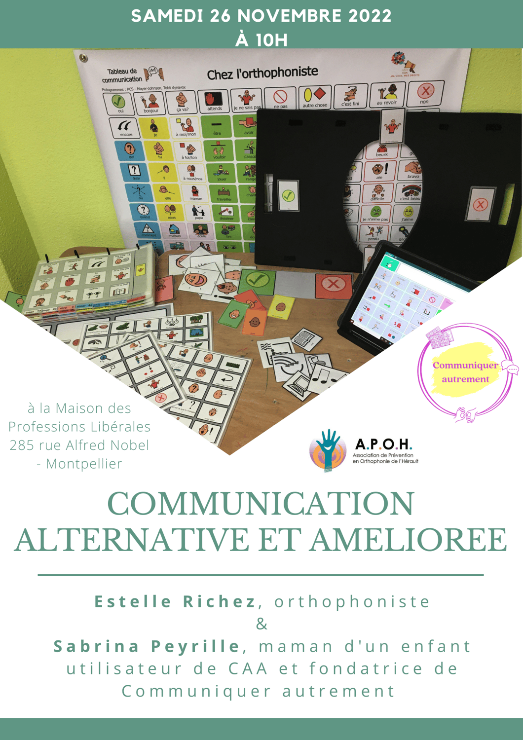 Table ronde Communication Alternative et Améliorée