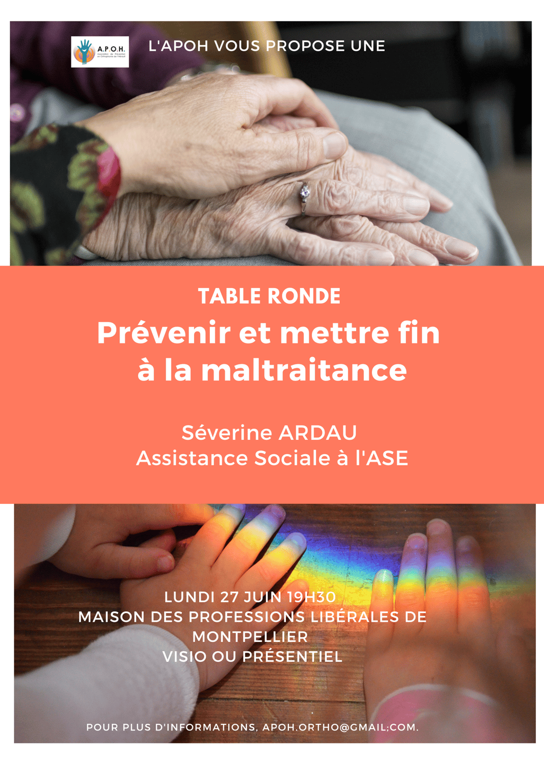 Table ronde - Prévenir et mettre fin à la maltraitance - Lundi 27 juin 2022