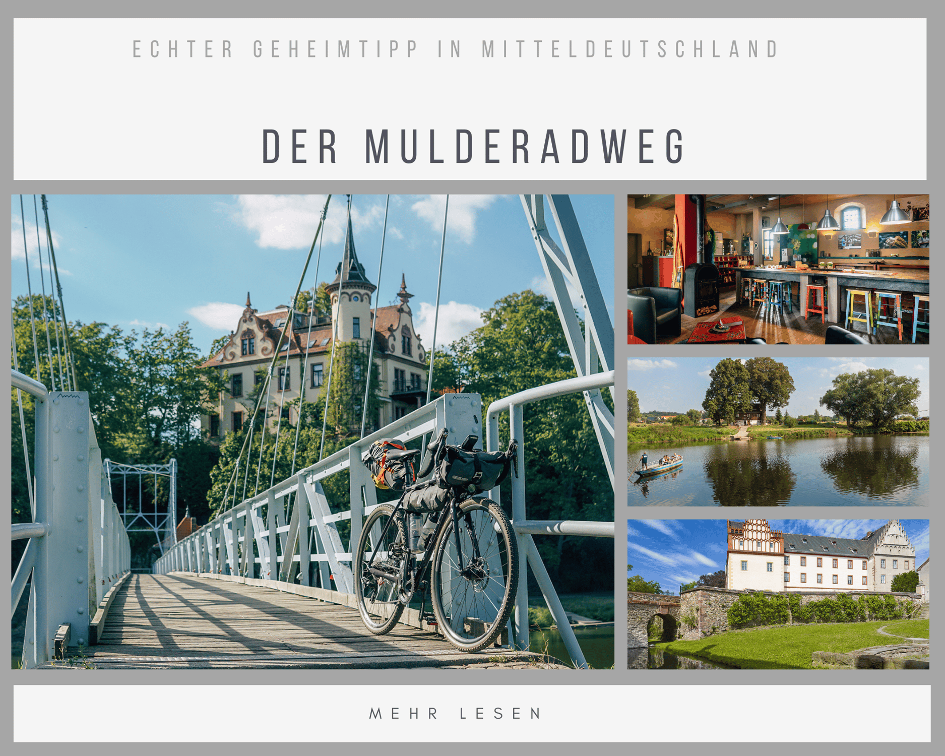 ECHTER GEHEIMTIPP IN MITTELDEUTSCHLAND: DER MULDERADWEG