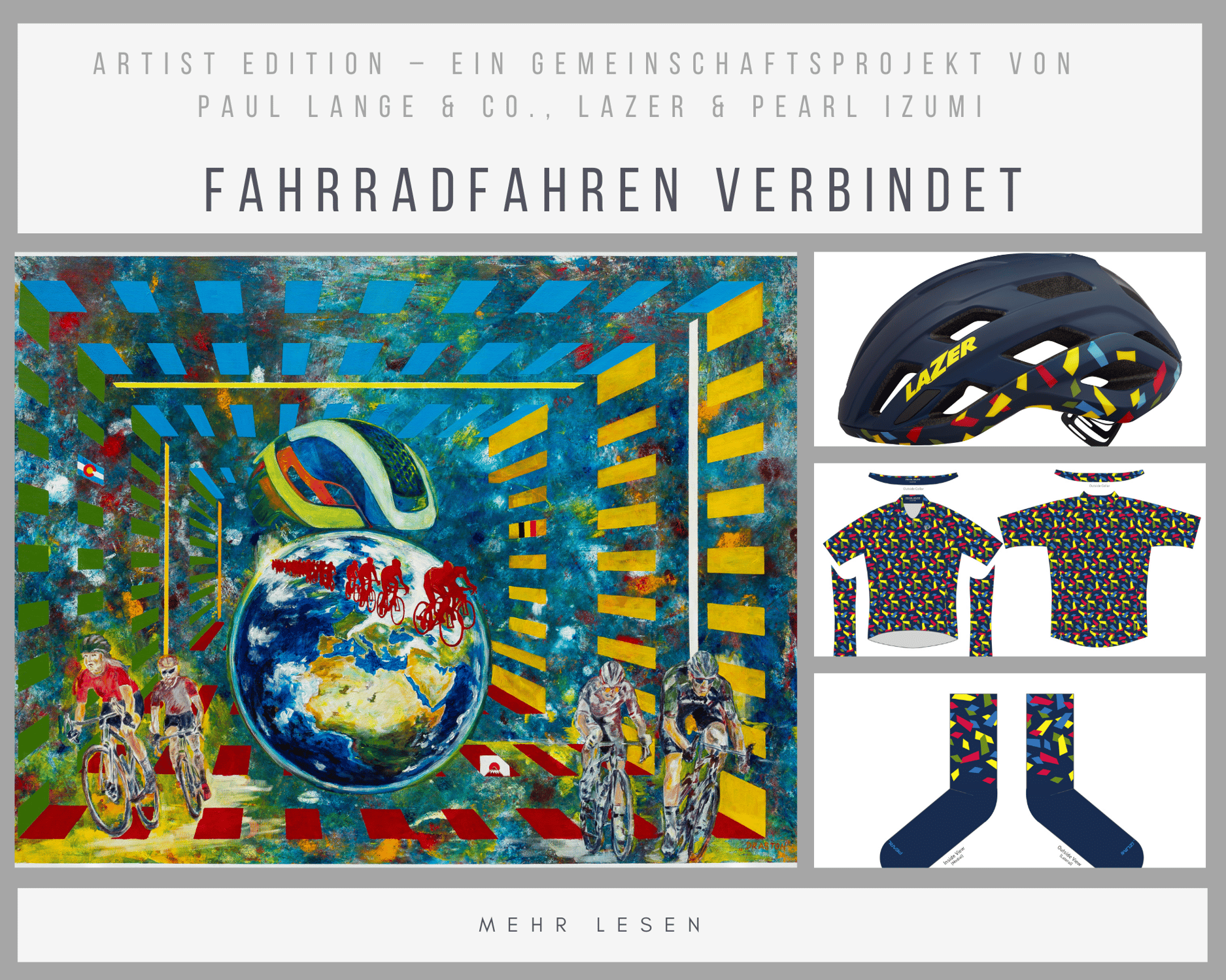 LAZER ARTIST EDITION BY PEARL IZUMI