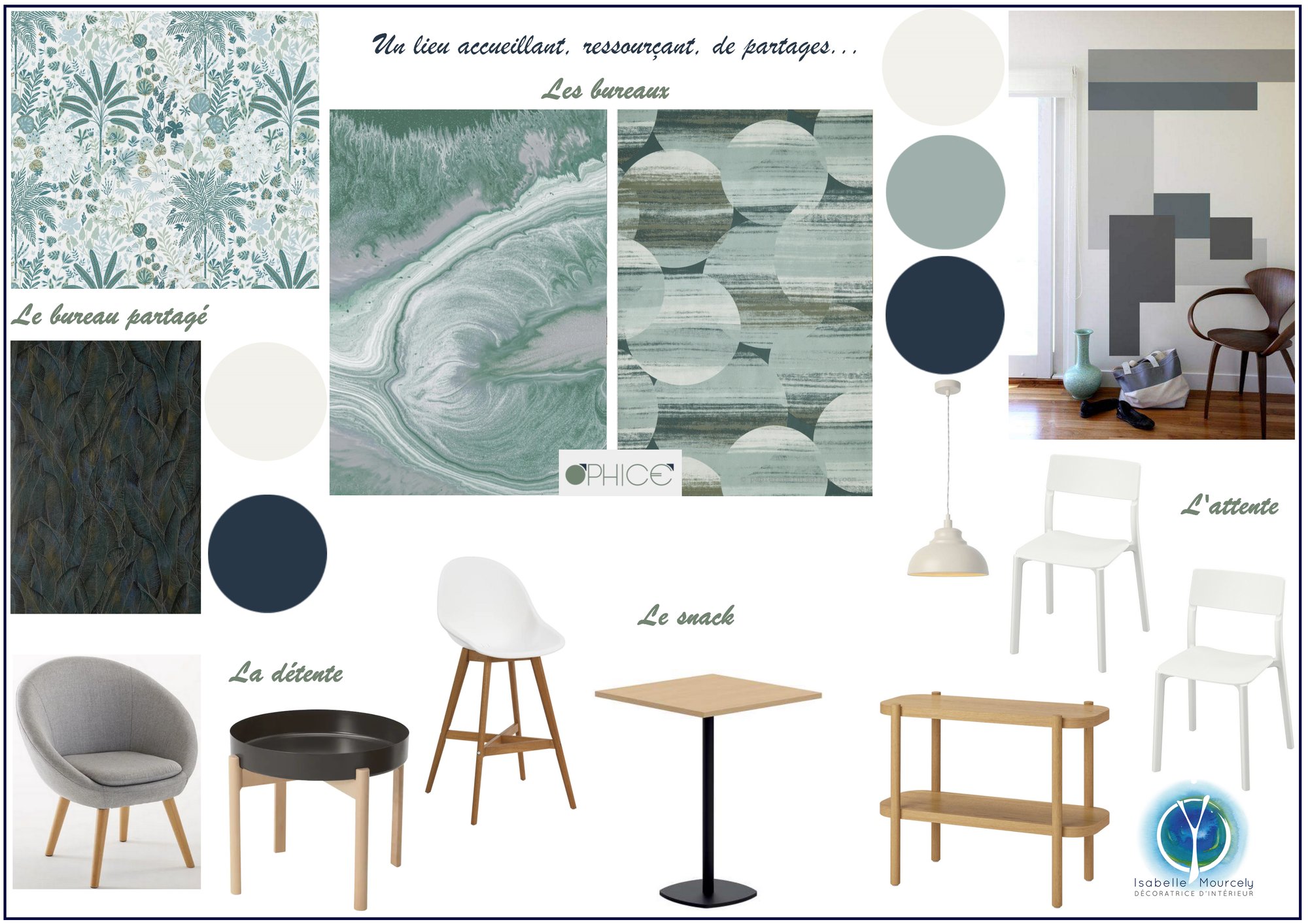 Rénovation des bureaux de l'entreprise Ophice