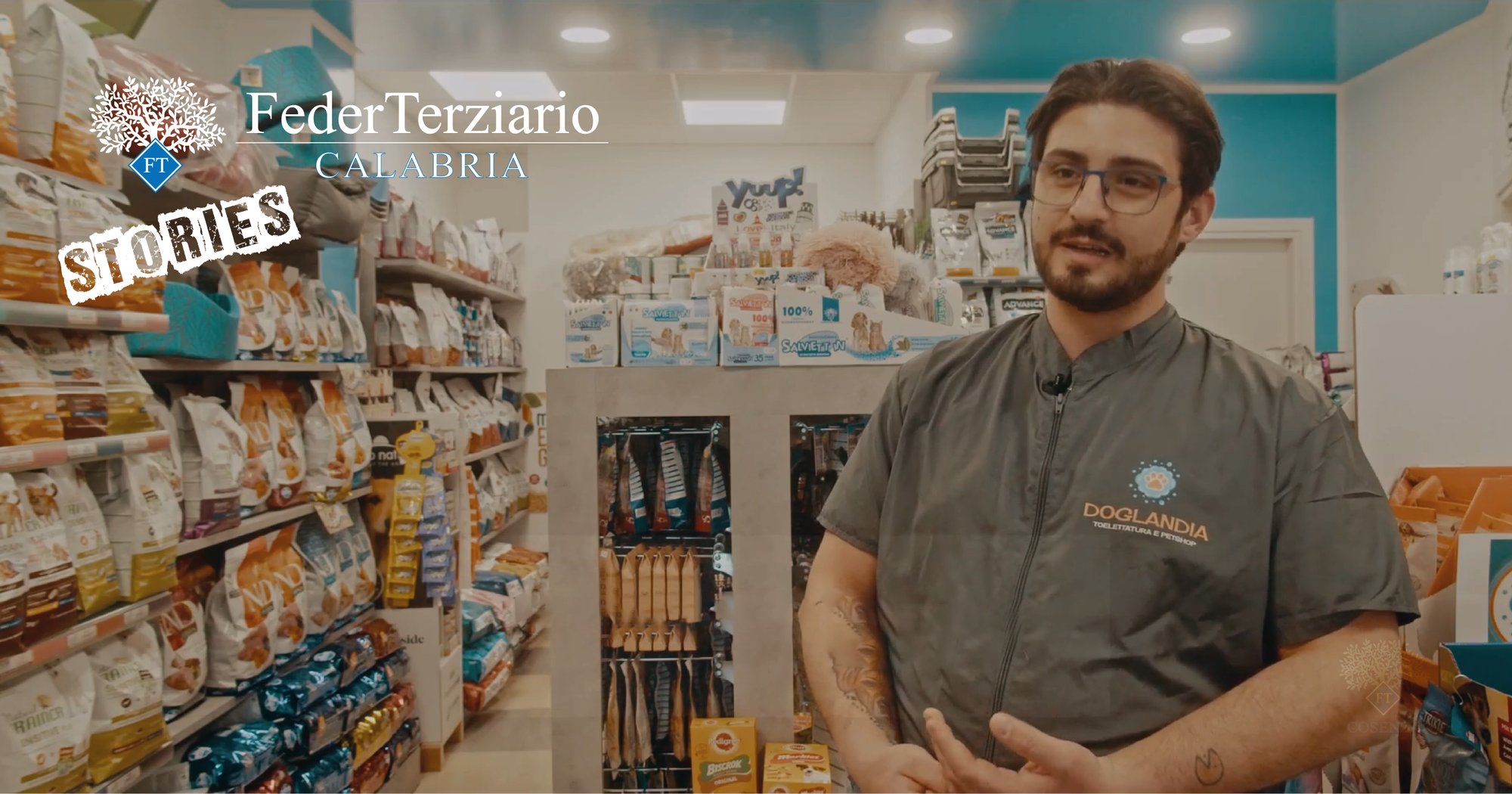 FRANCESCO DODARO CAMBIA VITA E APRE DOGLANDIA