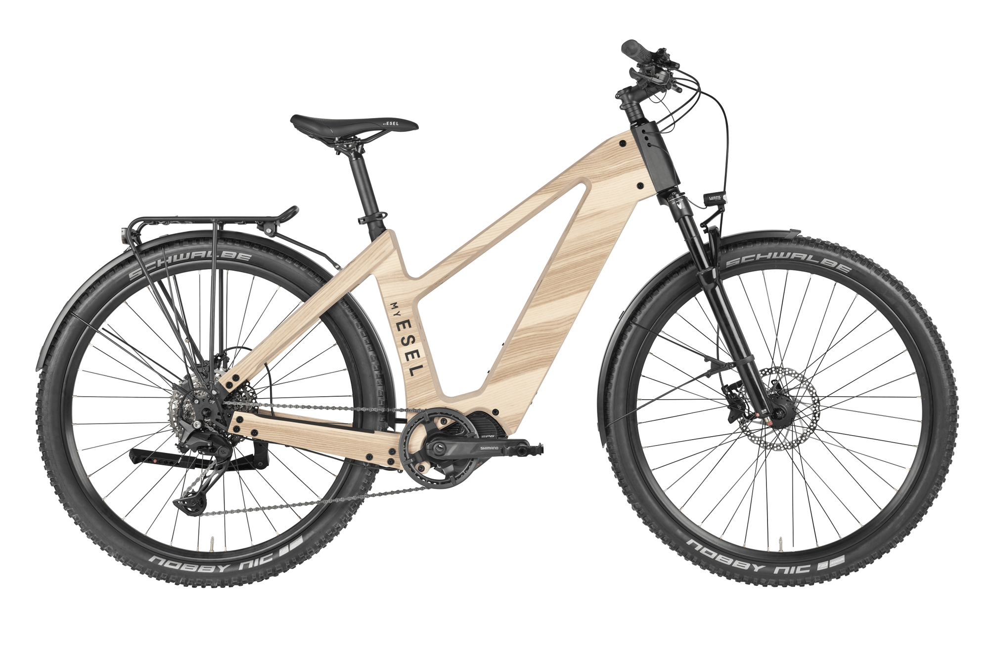 My Esel präsentiert M-Cross & M-SUV: Nachhaltige E-Bikes mit Shimano EP6 Power