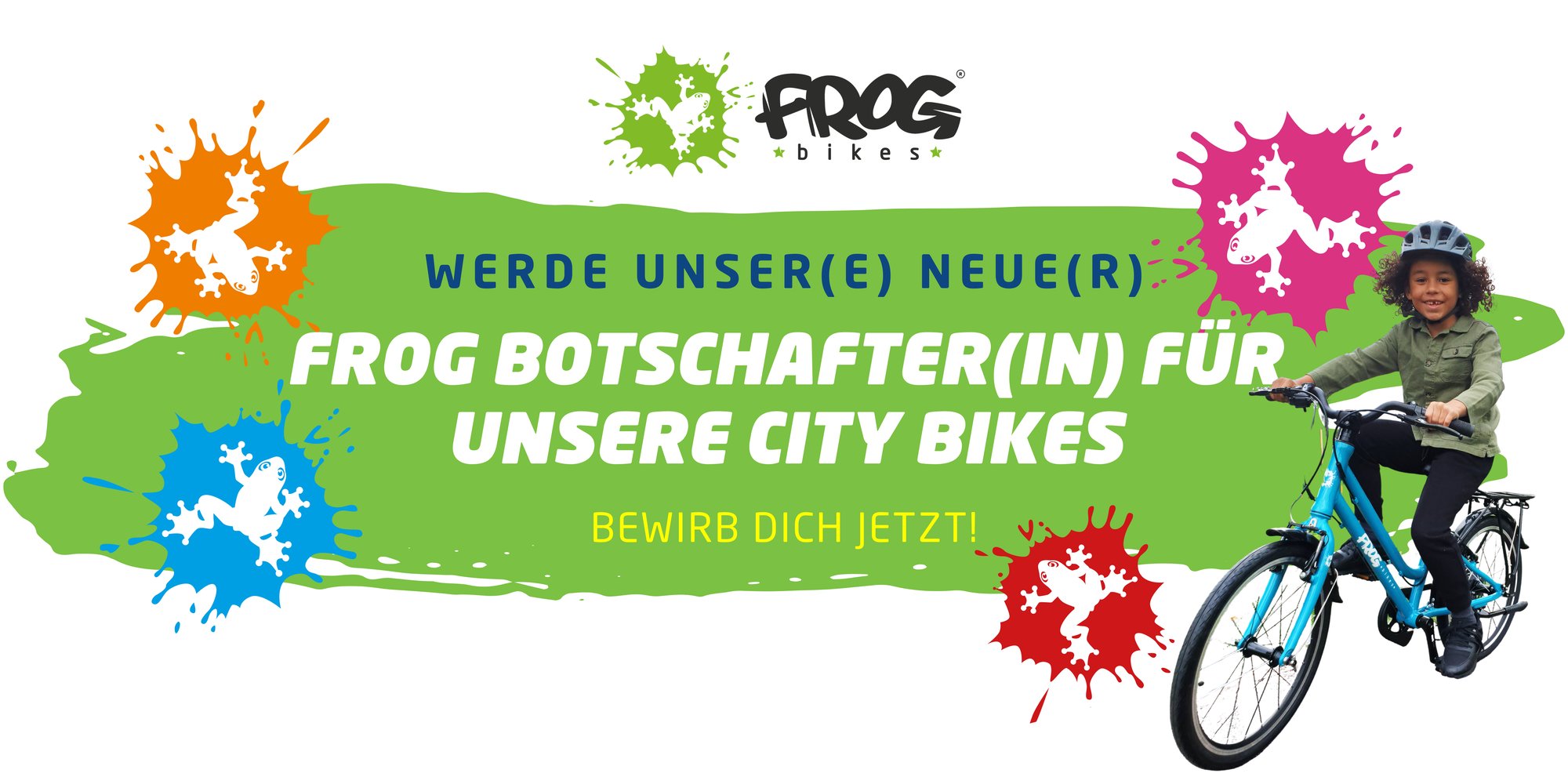 Frog Bikes sucht junge Botschafter für City Bikes