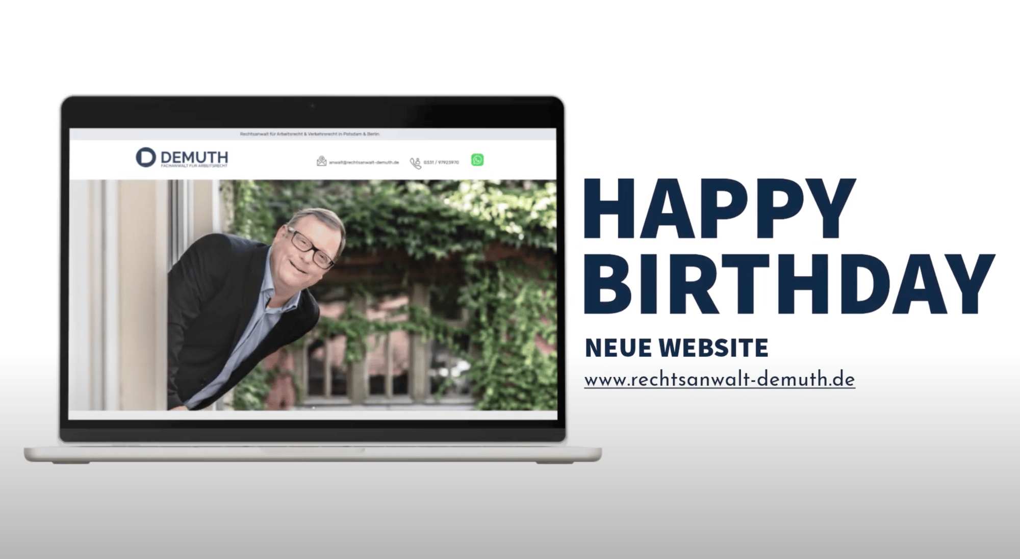 FACELIFT FÜR DEMUTH WEBSITE