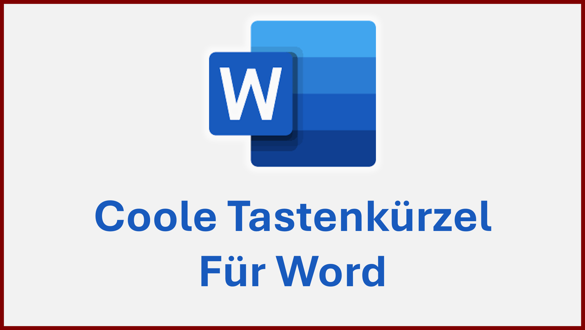 Tastenkürzel für Word: So schreibst du schneller und effizienter!