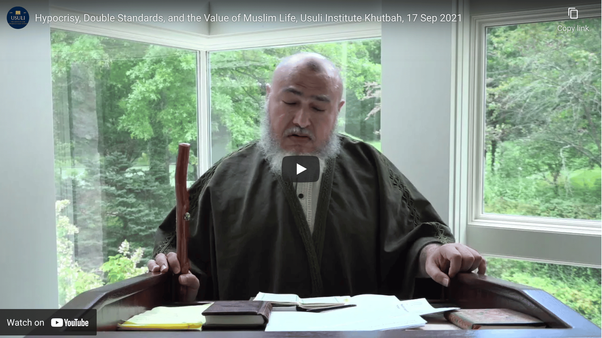 "Hypocrisy, Double Standards, and the Value of Muslim Life"